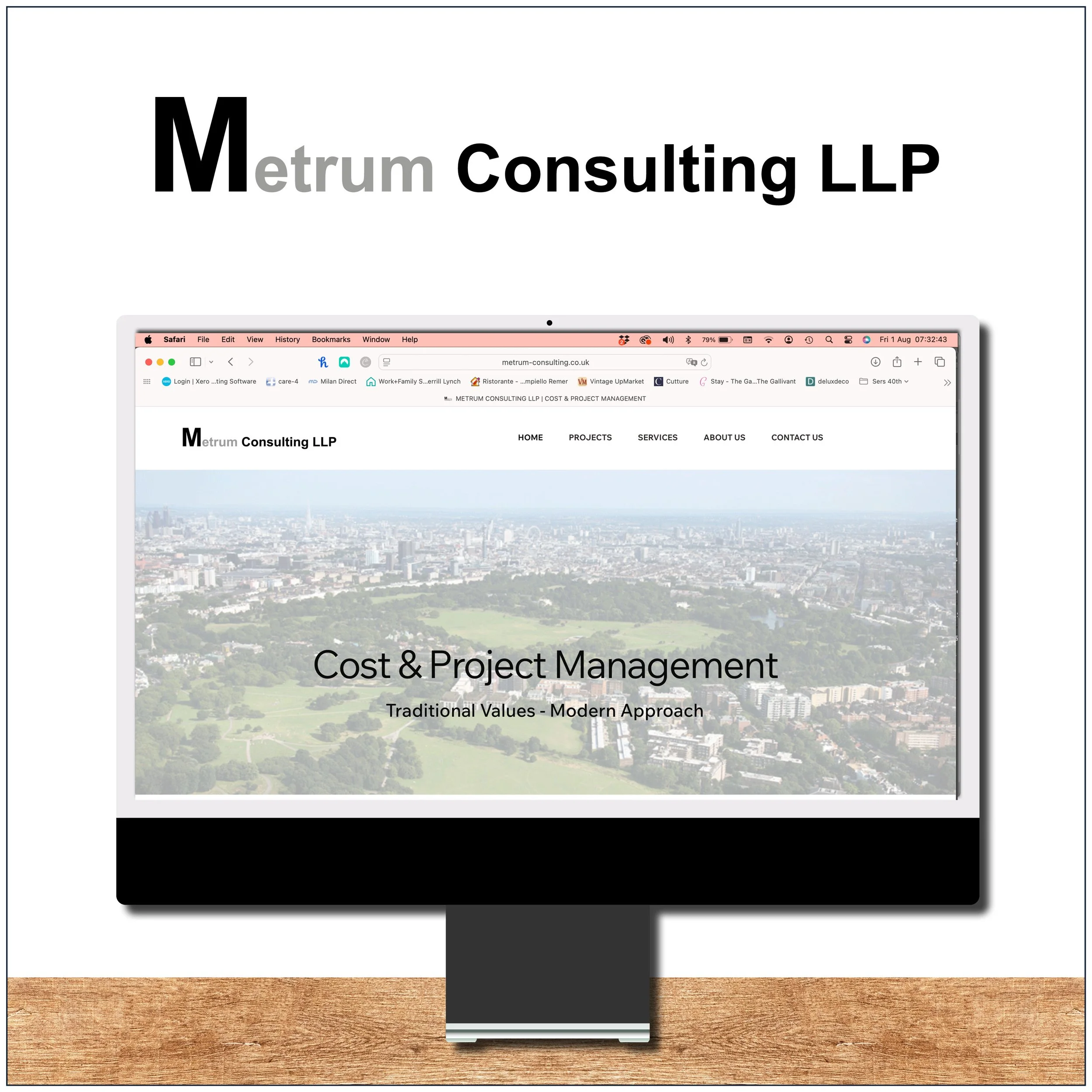 Metrum Consulting LLP website design