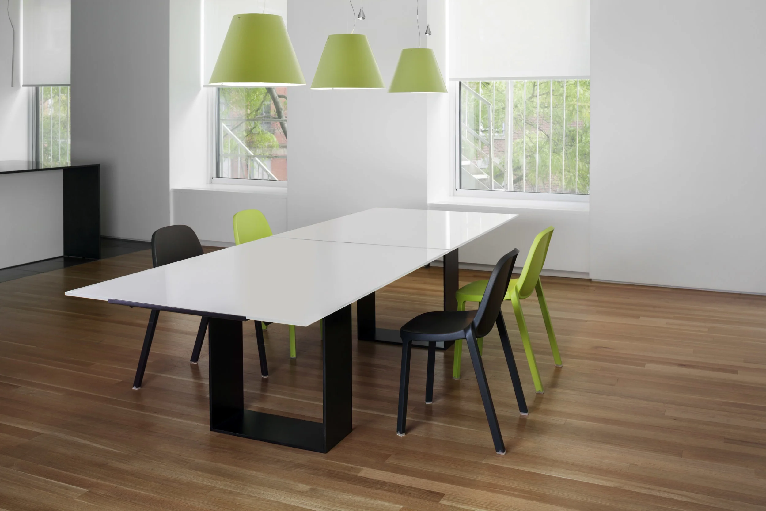 Aluminum Table — Verona Carpenter Architects