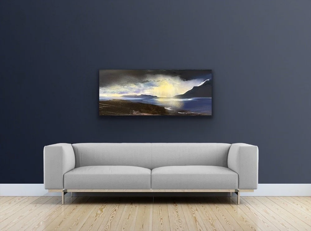 Rum, eigg, Canna and Muck 48x122cm.JPG