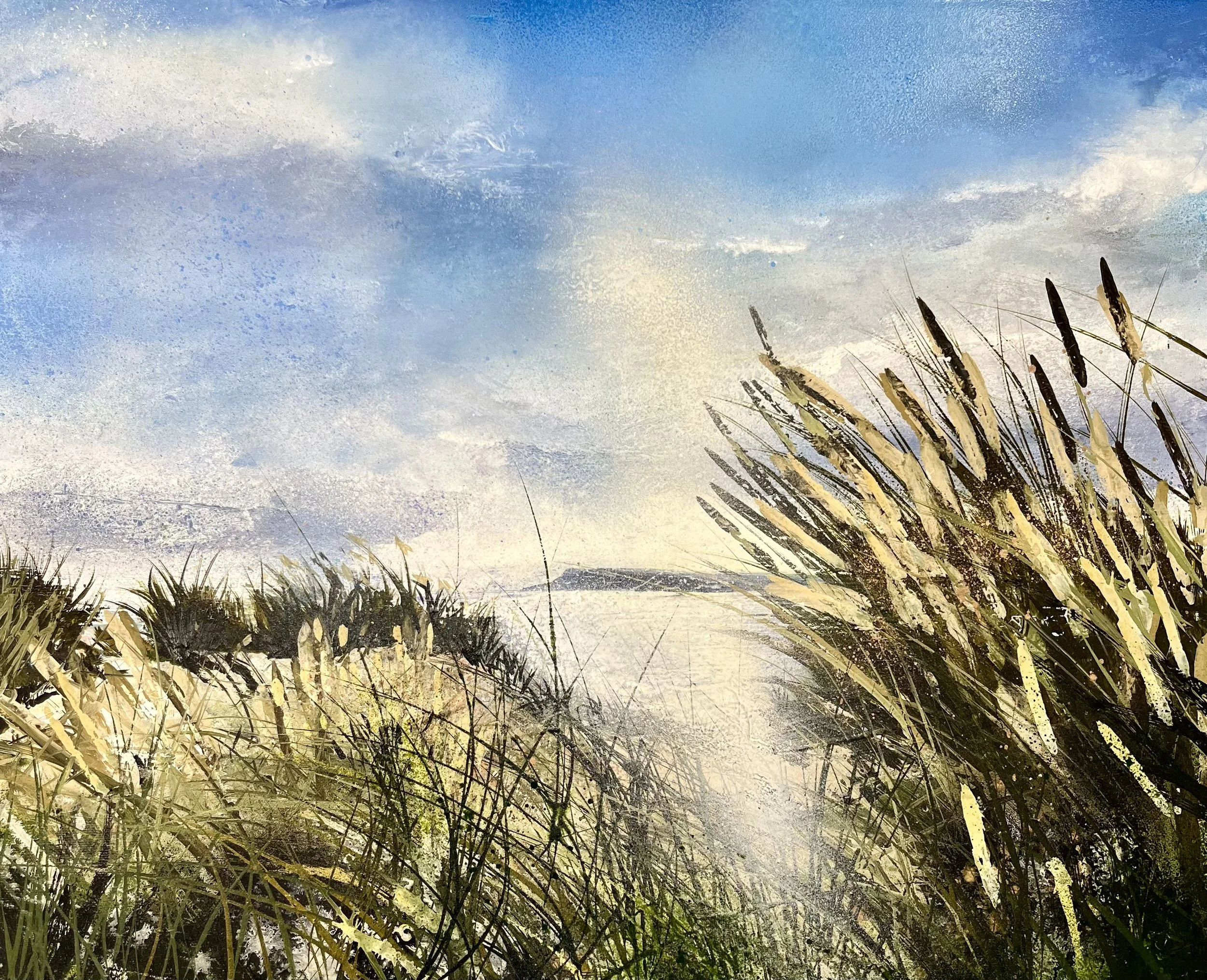 Summer , East head, west Wittering, 46x56cm £700.00.jpeg