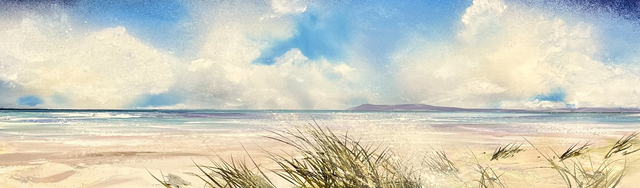 The Isle of Wight, Spring west wittering 30x102cm £900.jpeg