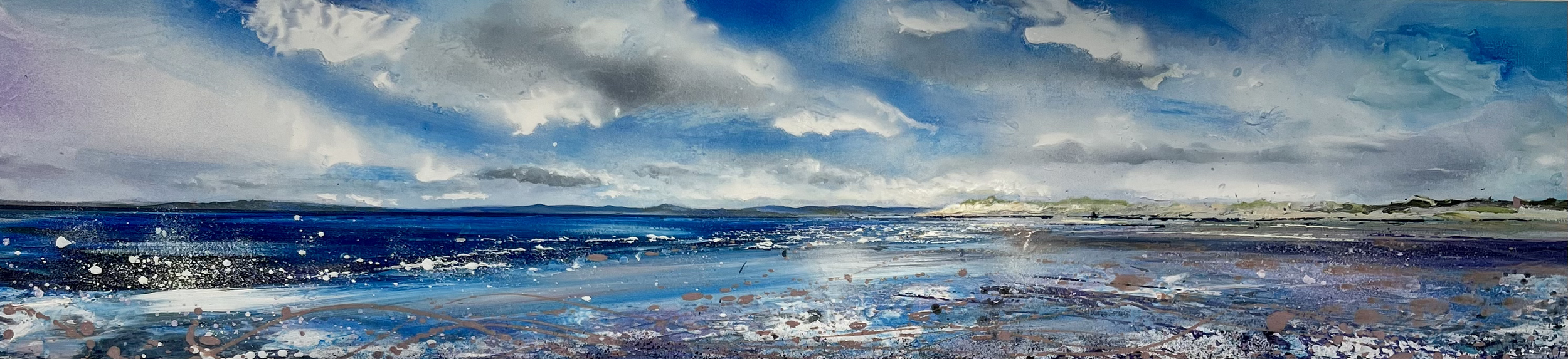 Summer Tides , east Head 2025 31x122cm .png