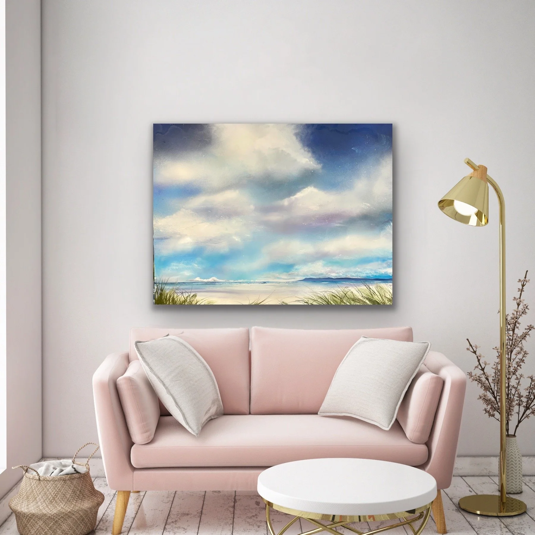 Clouds passing the sile of wight from west wittering.JPG