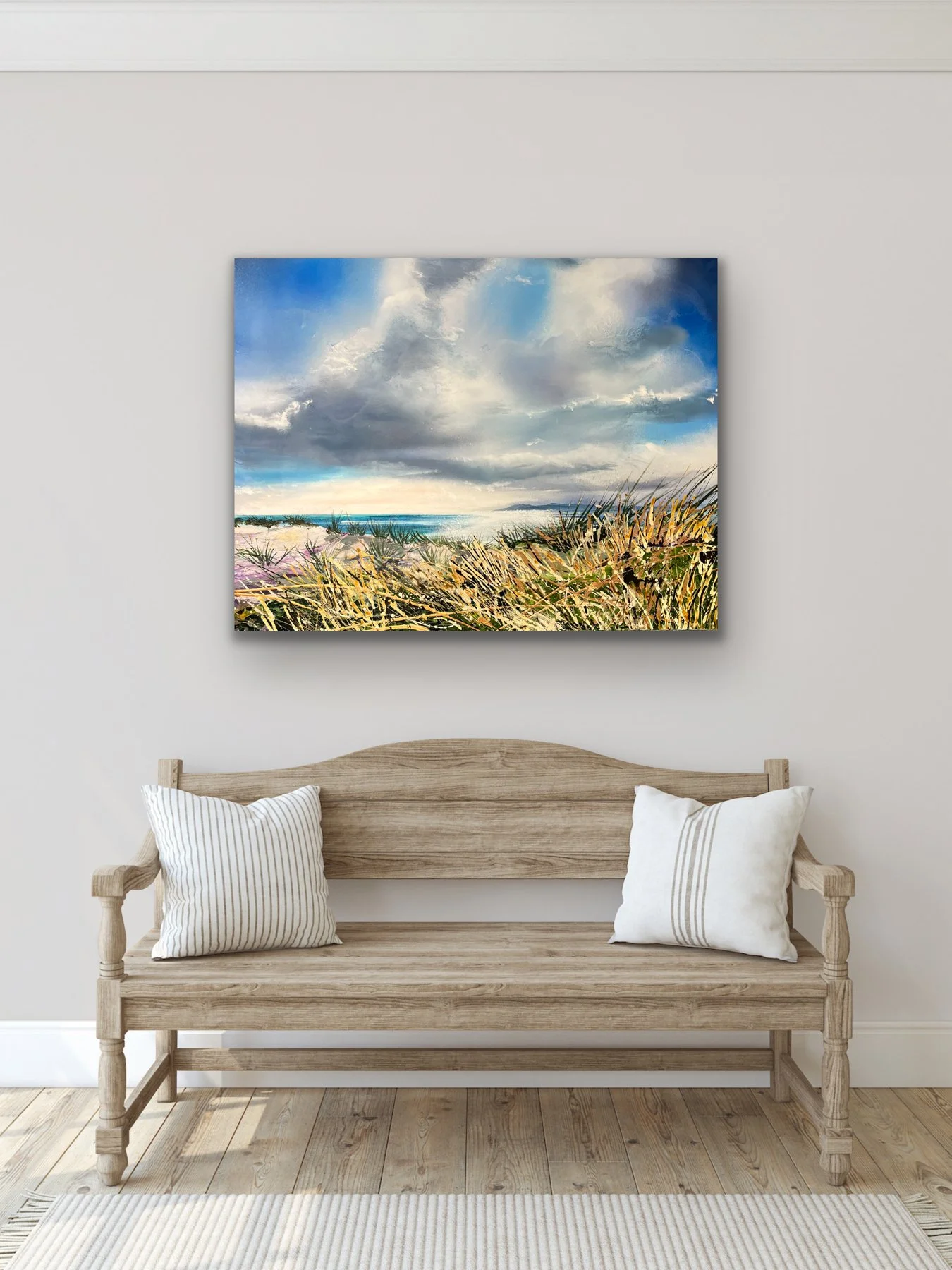 Spring Light in the Dunes at East Head 77x102cm.jpeg