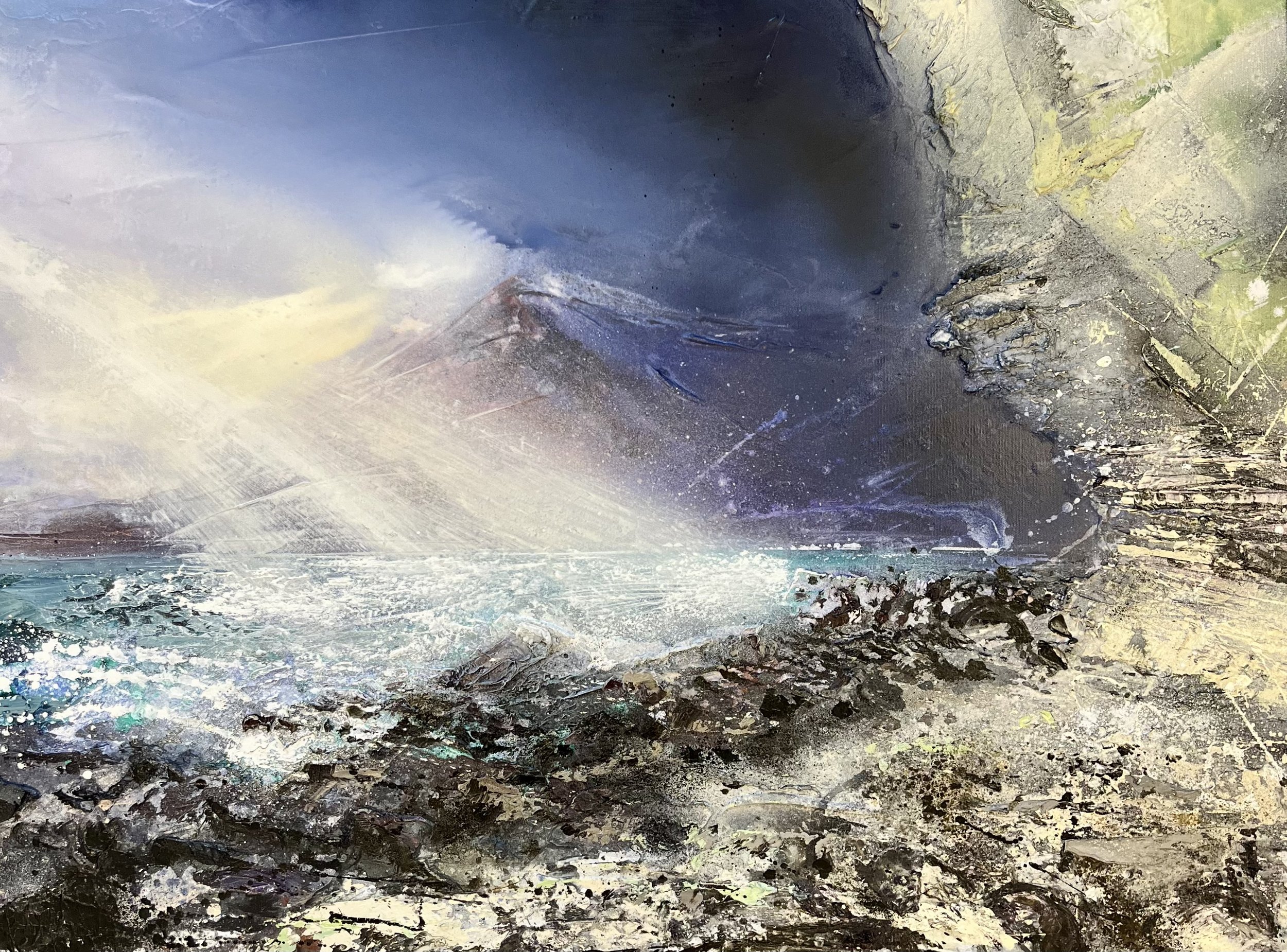 The Cuillins from elgol , Skye 77x102cm .jpeg