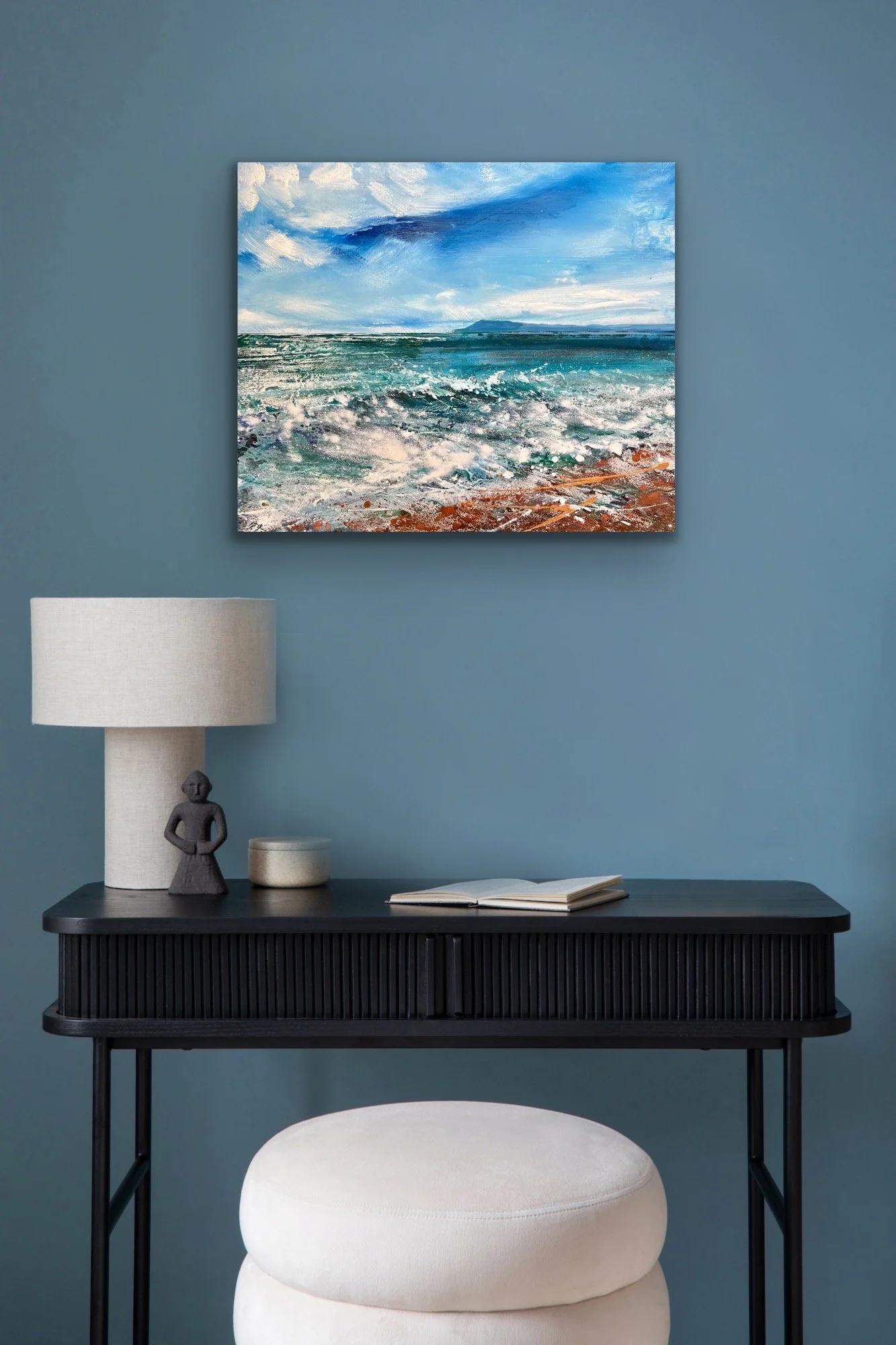 Bracklesham bay the sea remembers everthing, 62x52cm.JPG