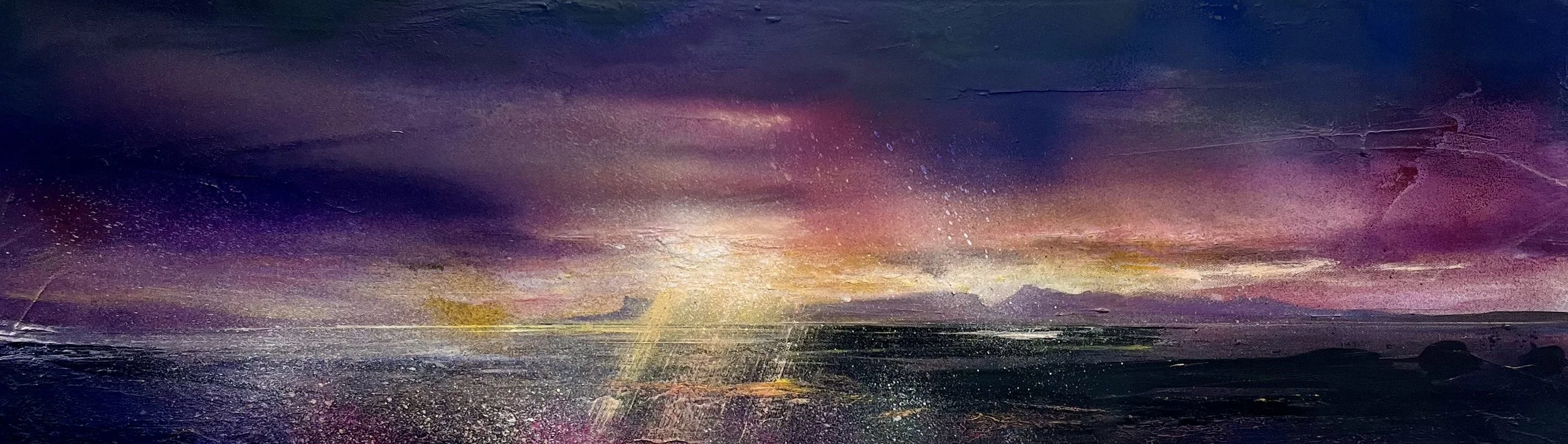 Sunset rum and Eigg 30x100cm £1200.jpeg