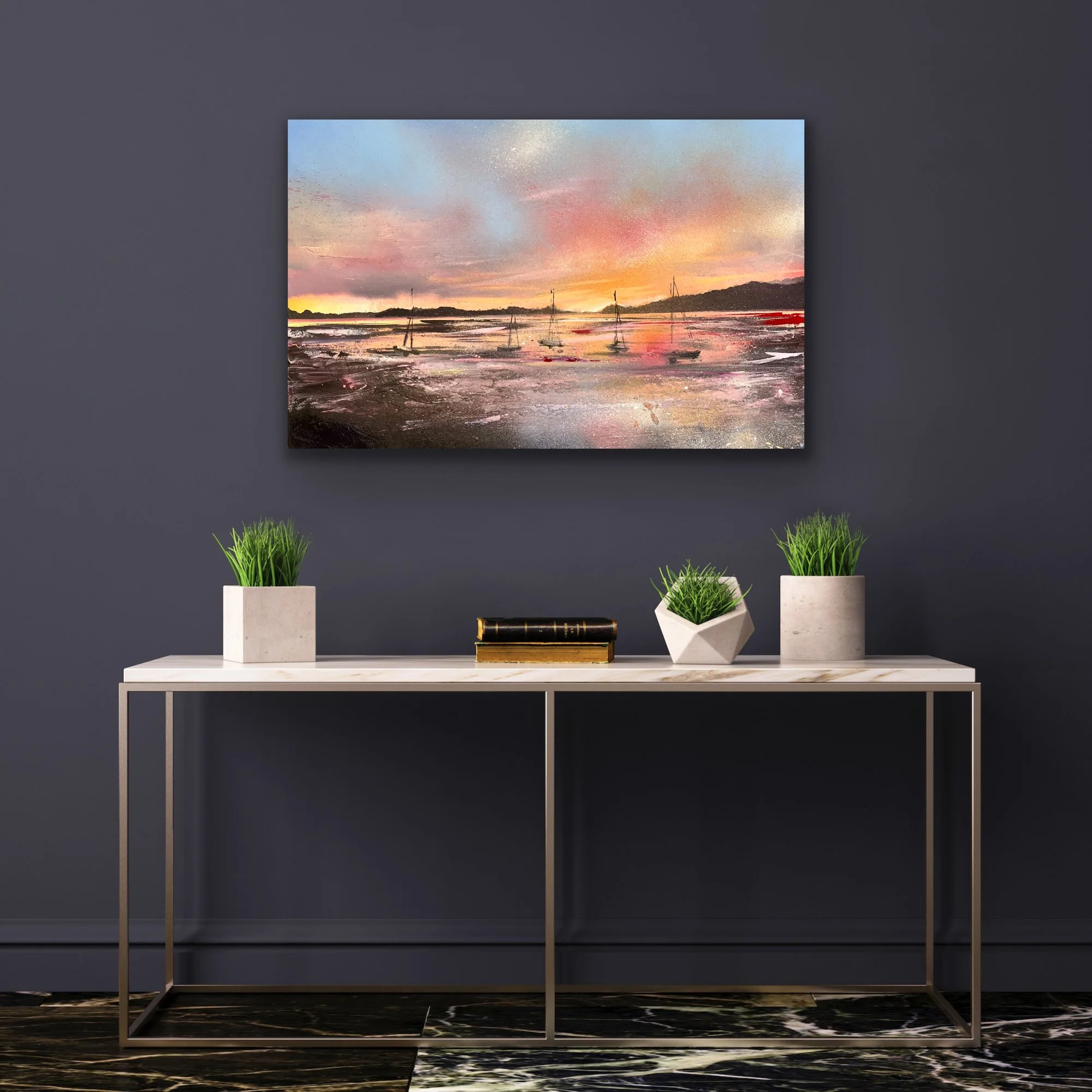 new sunset at Dell Quay re worked .jpeg