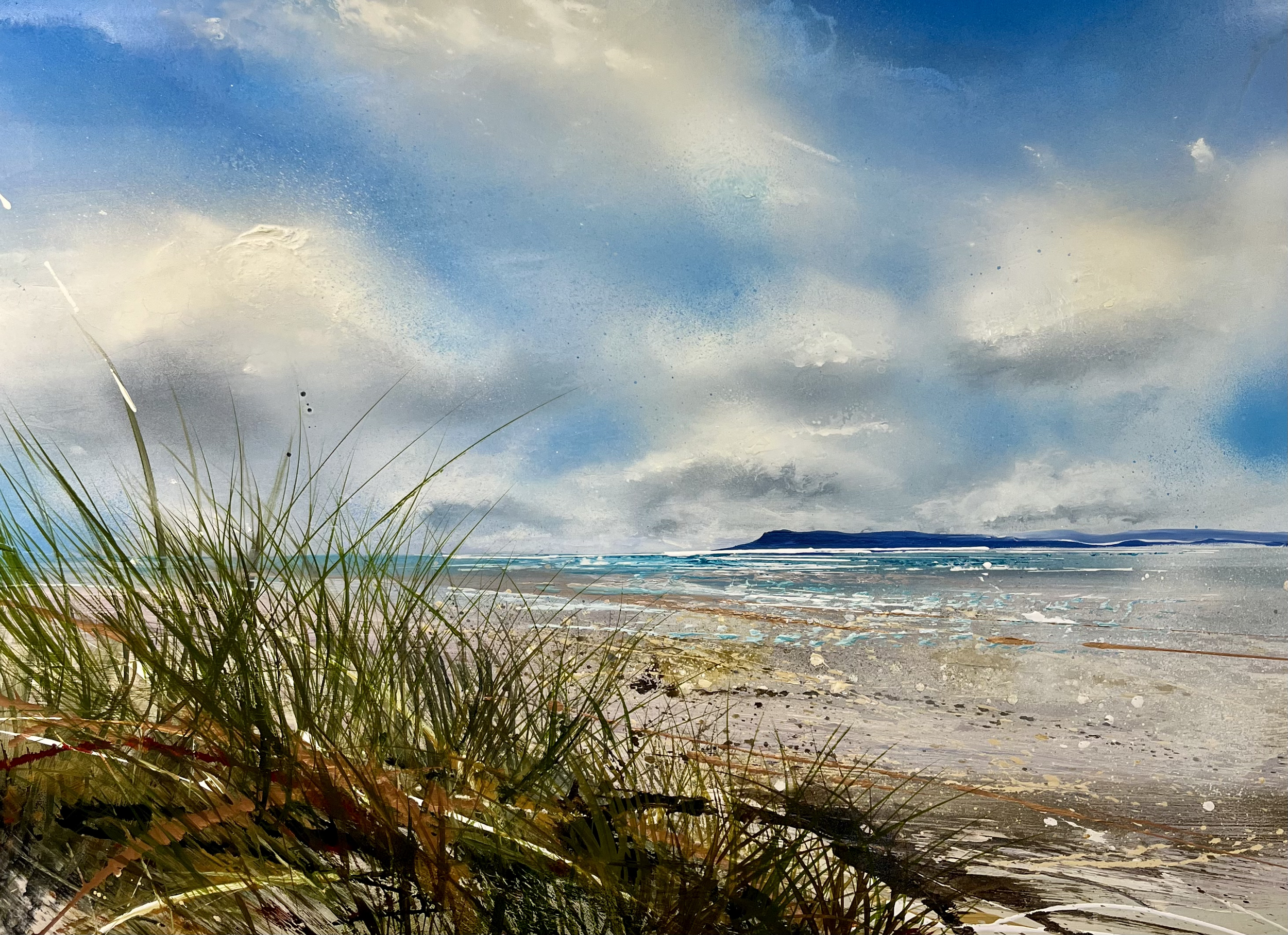 The isle of wight from east Head 77x102cm.png