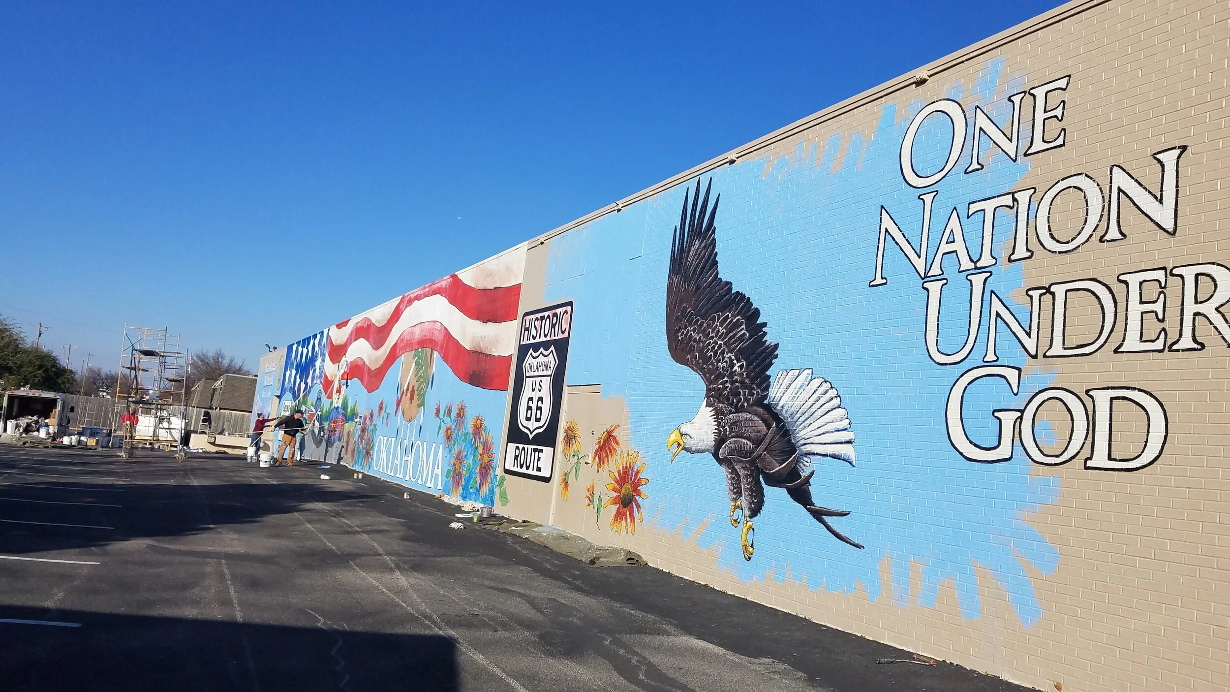 Oklahoma Muralist Creates Community Pride 