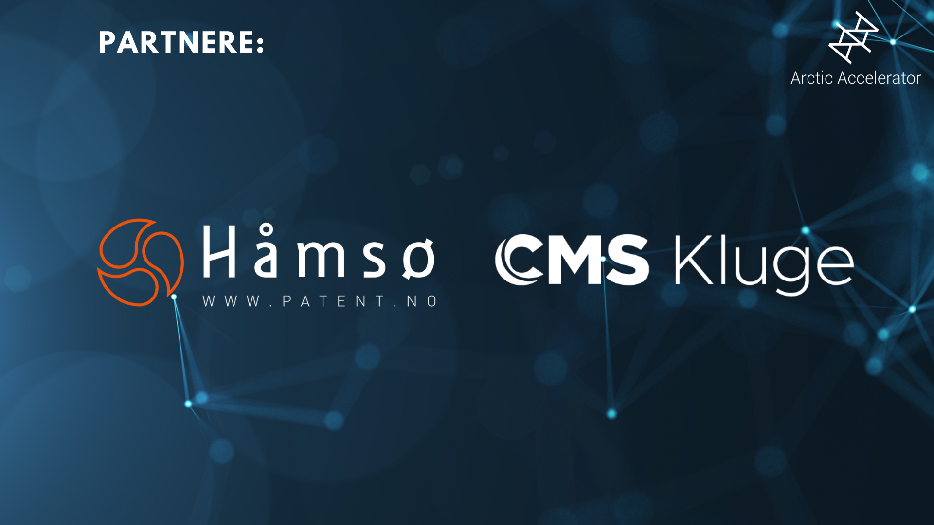 Nye partnere i akseleratoren: Håmsø Patentbyrå og CMS Kluge