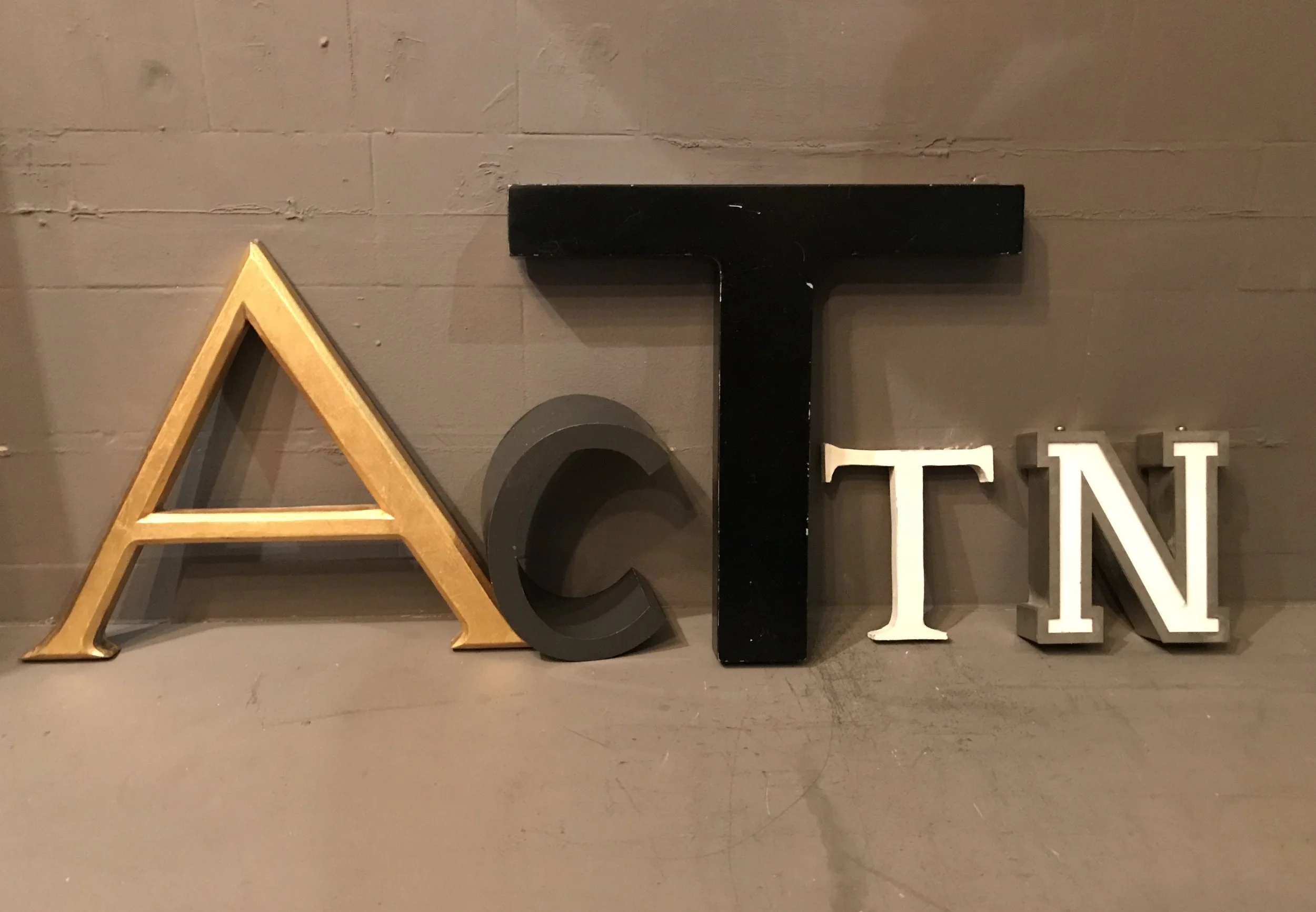Vintage Shop Signage Letters