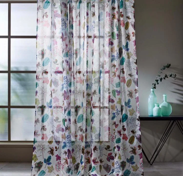 Osborne &amp; Little printed sheer voile