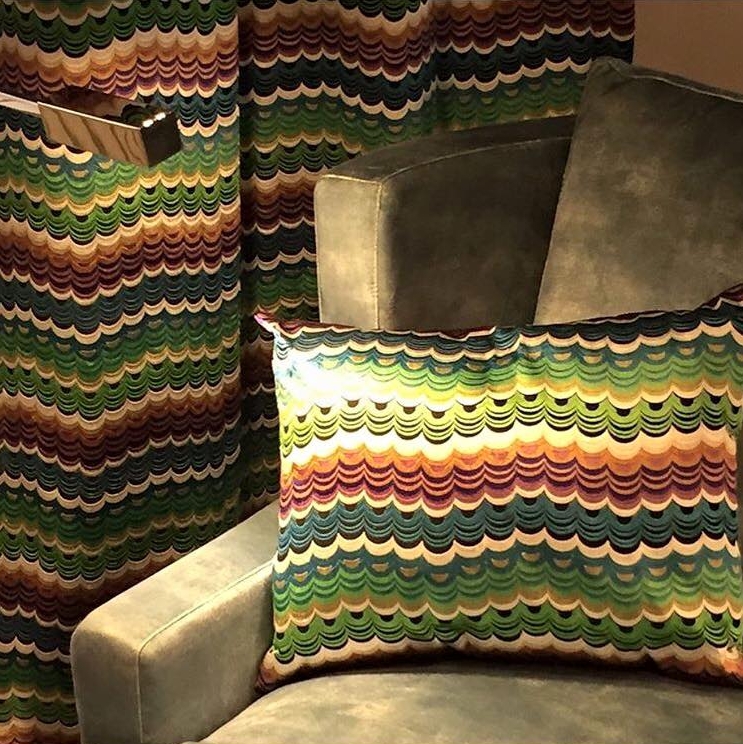 Osborne &amp; Little cushion and fabrics