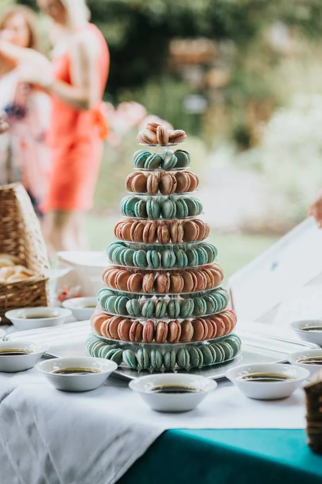 Shimmering Macarons