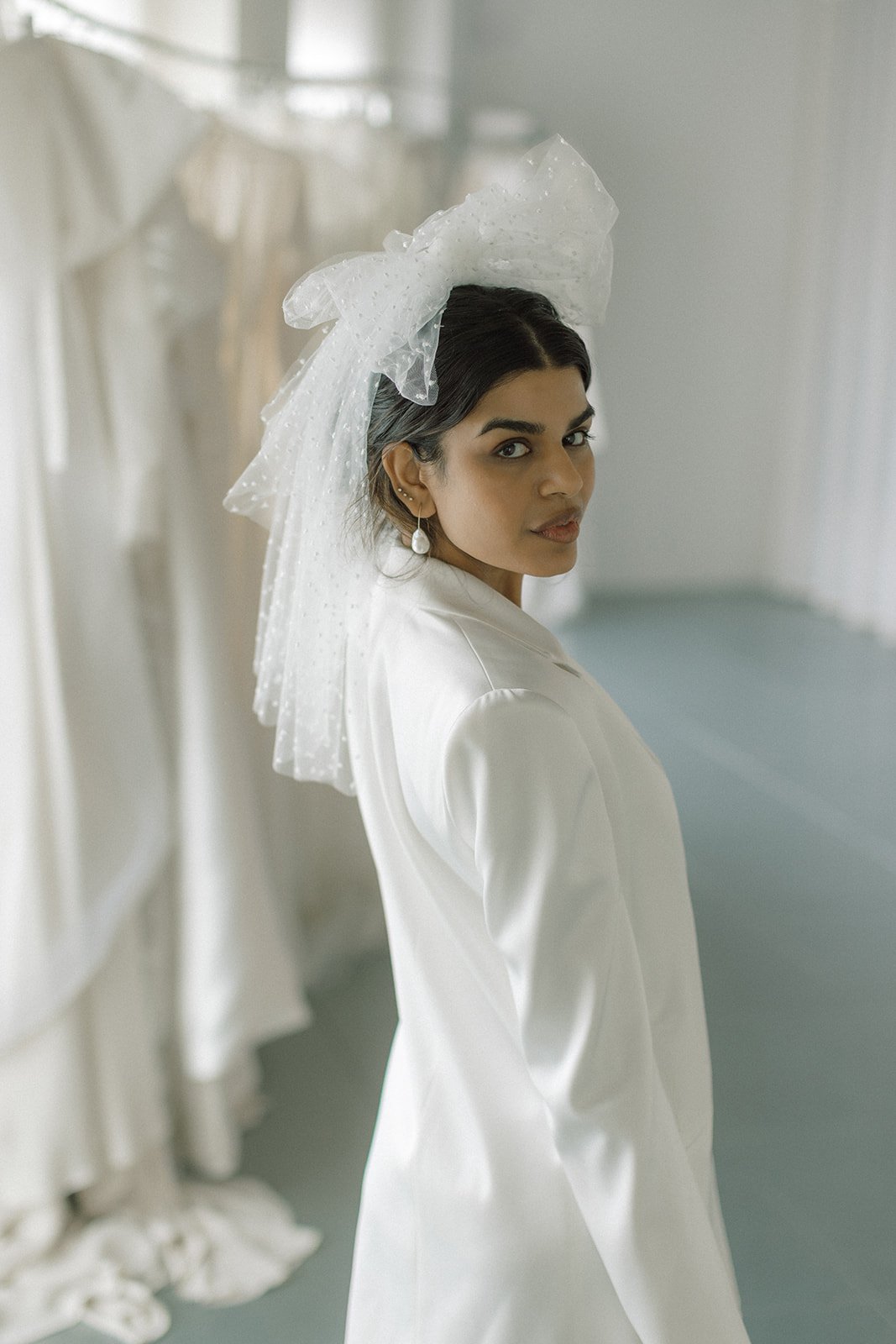 Minnie Bow Veil