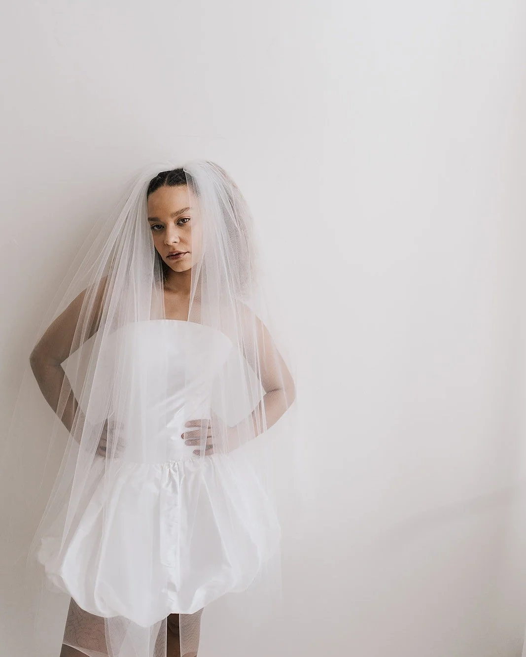 Maxi Minimal Veil
Our most voluminous  veil yet,  made from a double layer of fine French illusion tulle.  300cm wide for the ultimate puffball effect. 

.
.
.
.
.
.
.
.
.
.
.
.
#talc #talcbride #contemporarybridal #modernbrides #2026bride #2027bride