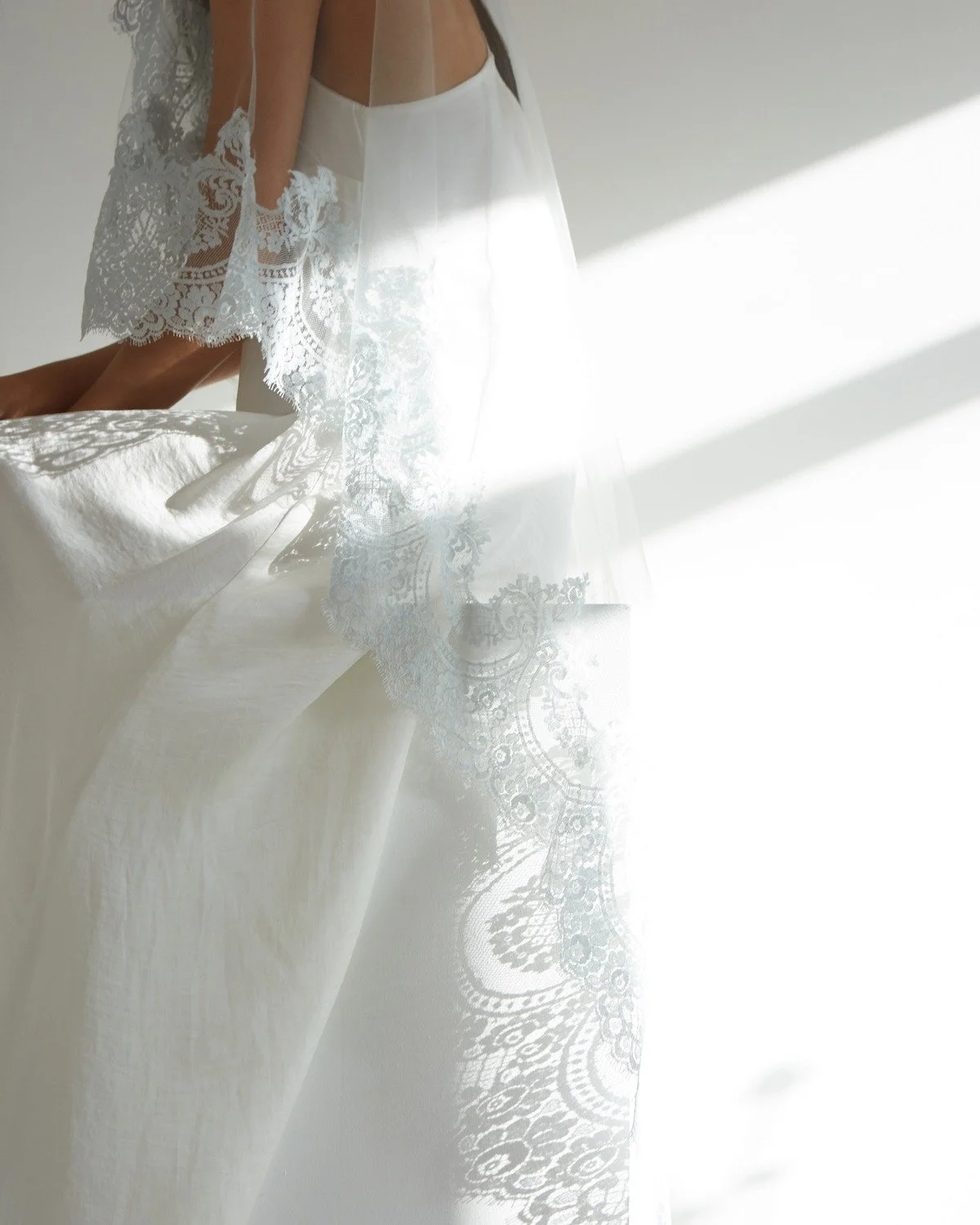 From the archive - Azul Veil
Powder blue illusion tulle with a leavers lace edge hand dyed  to match.
.
.
.
.
.
.
.
.
.
.
.
.
#talc #talcbride #contemporarybridal #modernbrides #2026bride #2027bride #veils #tulle #powderblue