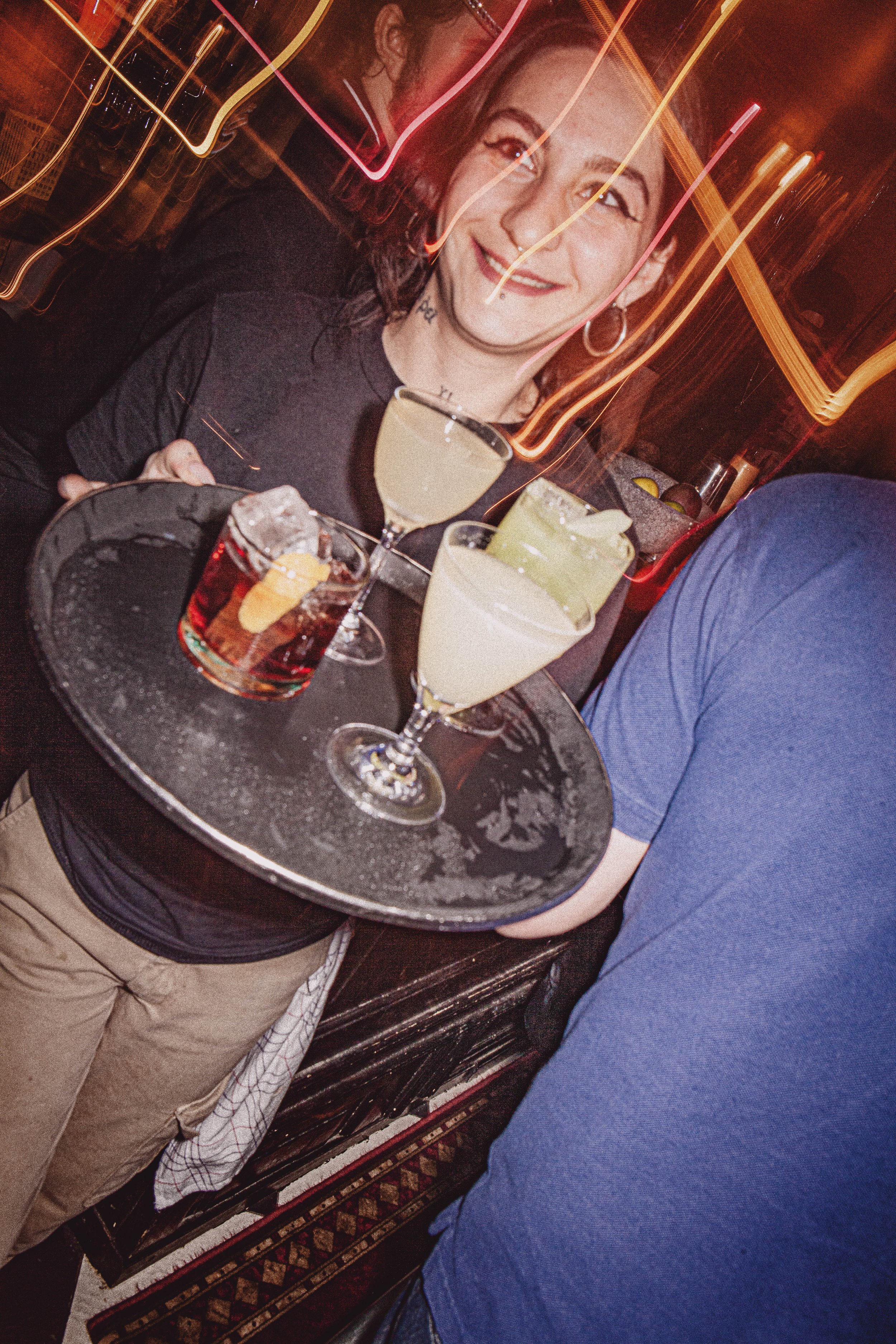  Elettra Mortillaro serving smiles and drinks during guest shift w. La Punta (IT) @Barking Dog   Sponsored by Tequila Ocho 
