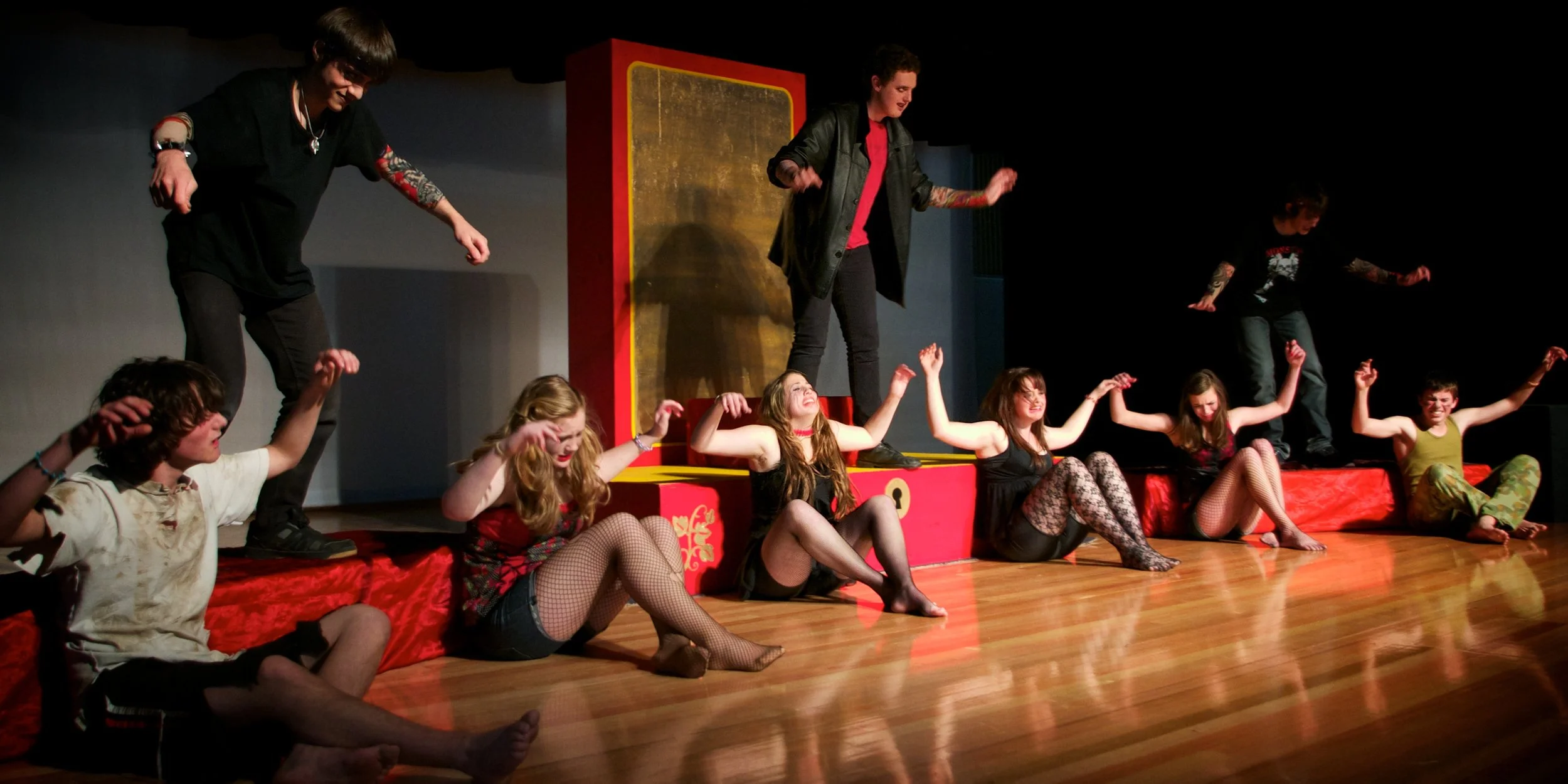 A scene from the first edition of The Jewellery Box, 2011