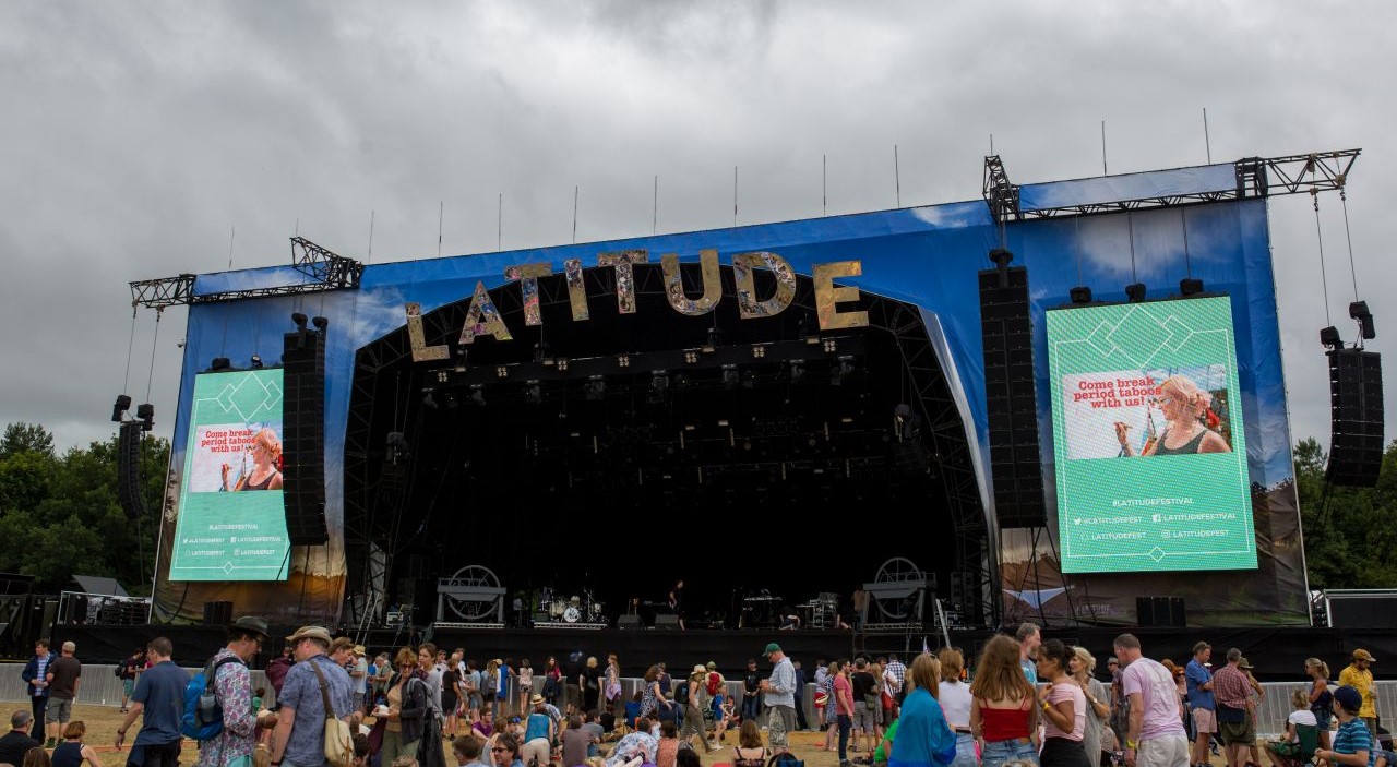   A taboo-busting video played on the main stage throughout the weekend, encouraging people to come to the ActionAid tent and get involved.  