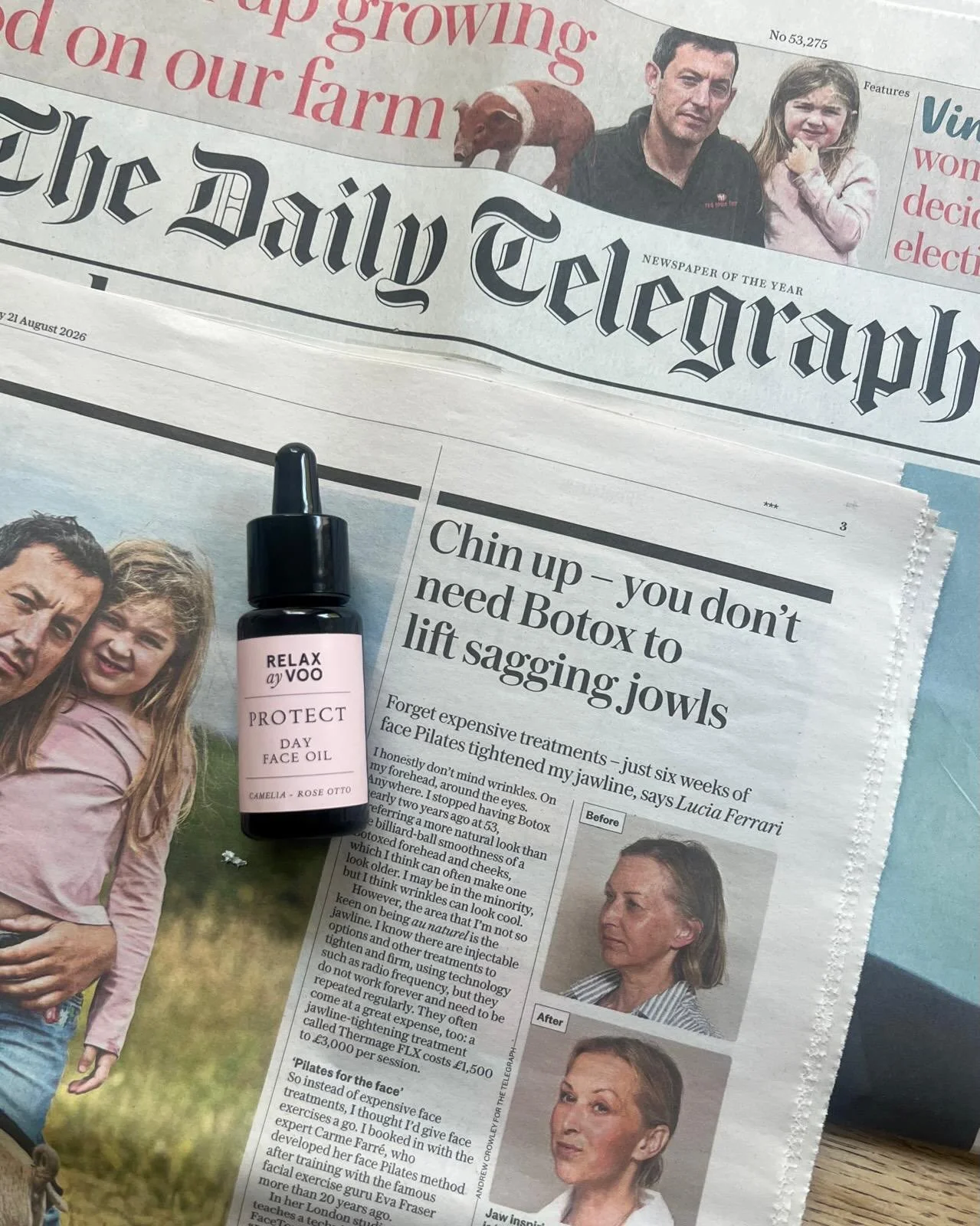 A quiet mention in The Telegraph this summer ✨
You spend months working on a product. Testing, tweaking, getting the blend just right, all the things nobody sees. Then one day it starts living a life of its own&hellip;
Beauty journalist @luciaferrari