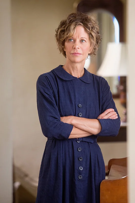 Meg Ryan in Ithaca , which she directed. The action of the film takes place in 1942. Photo by Kent Eanes