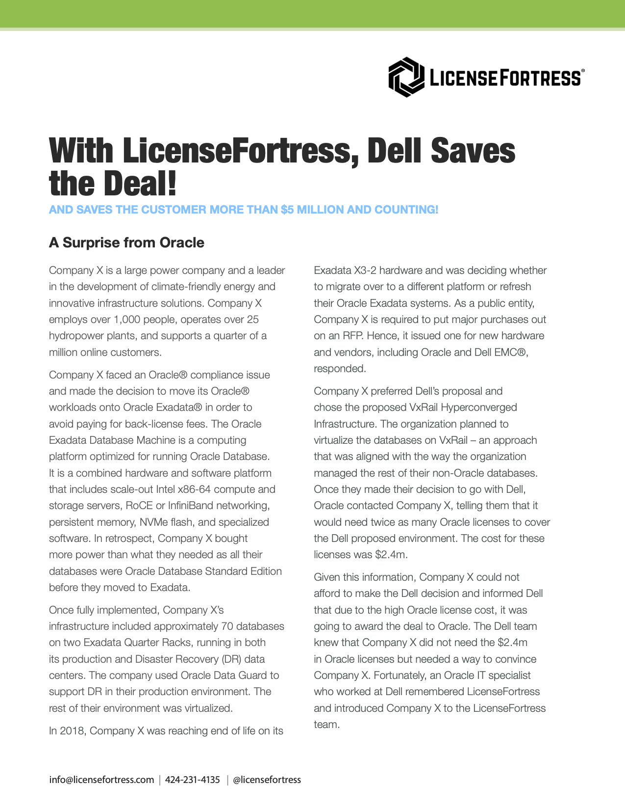 Cover Page With LicenseFortress, Dell Saves the Deal.jpg