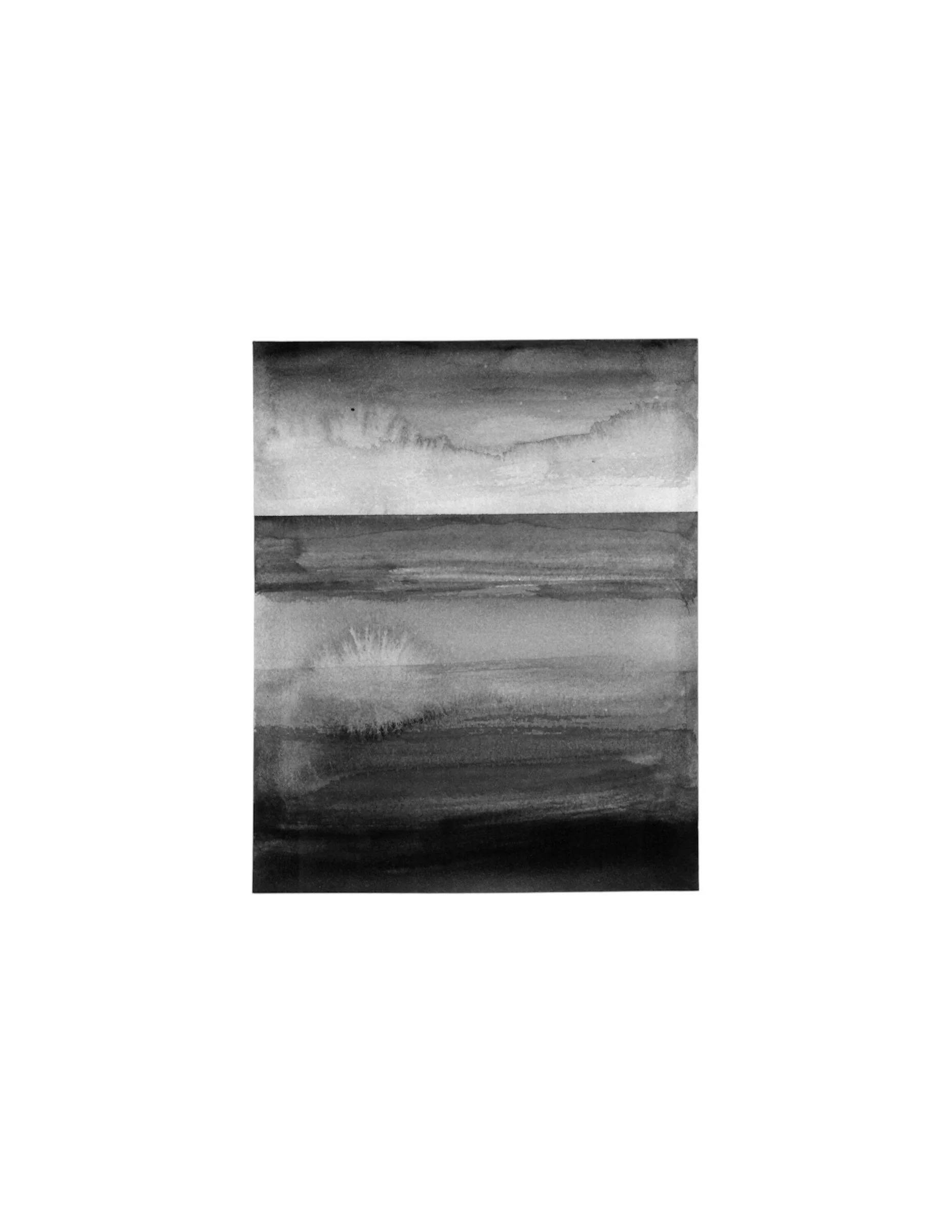  2025  Watercolor on paper   5” x 4”  