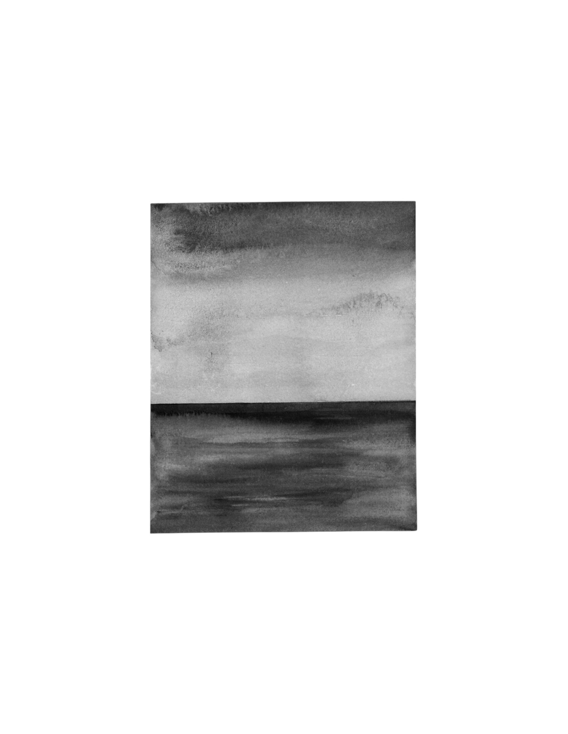  2025  Watercolor on paper   5” x 4”  