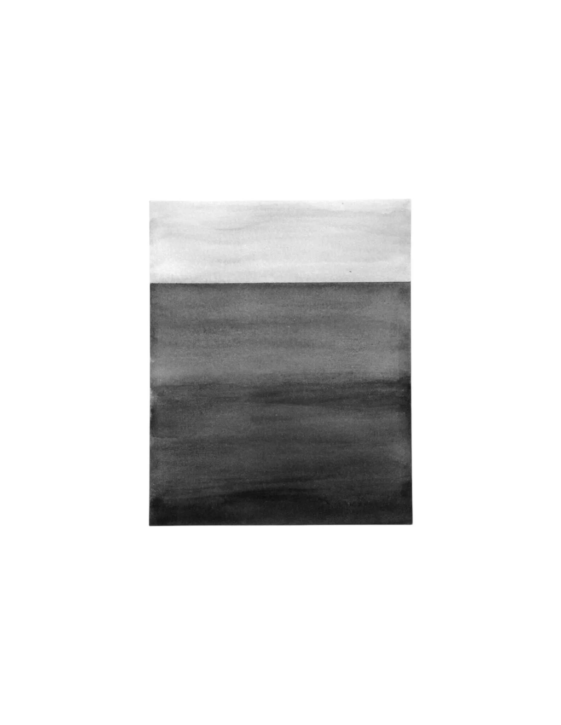  2025  Watercolor on paper   5” x 4”  