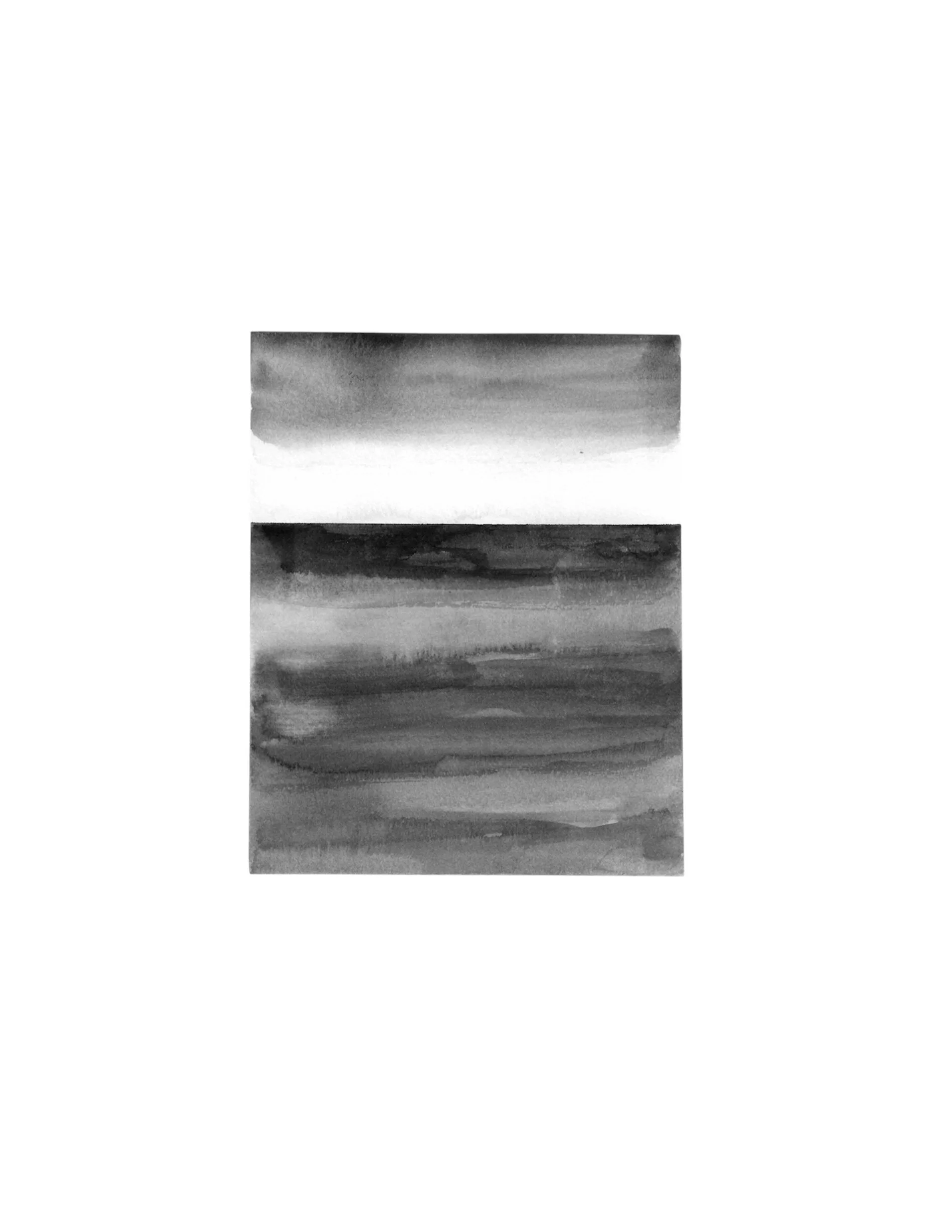  2025  Watercolor on paper   5” x 4”  