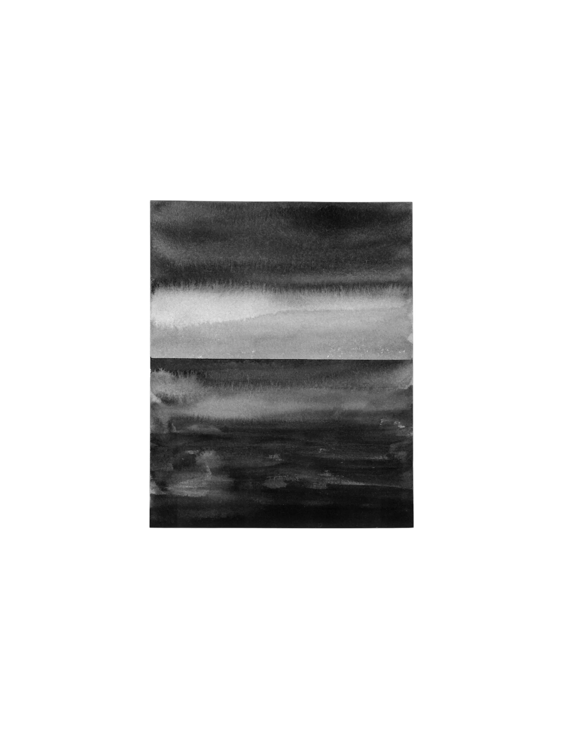  2025  Watercolor on paper   5” x 4”  