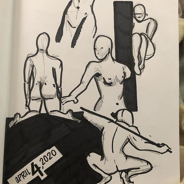 Quick poses from quick poses, thought I might try a lil exercise 
#figuredrawing #sharpie #marker #poses #nudefigurestudies #sketch #art #illustration #lineart #linedrawing