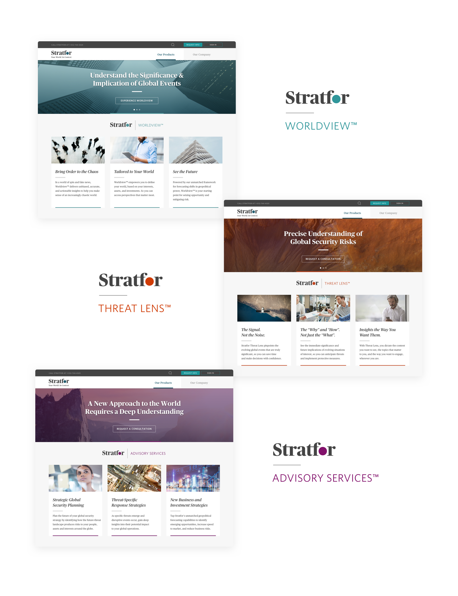 Thinktiv was a turn-key innovation partner, critical in Stratfor's rebranding and relaunching of their core platform.