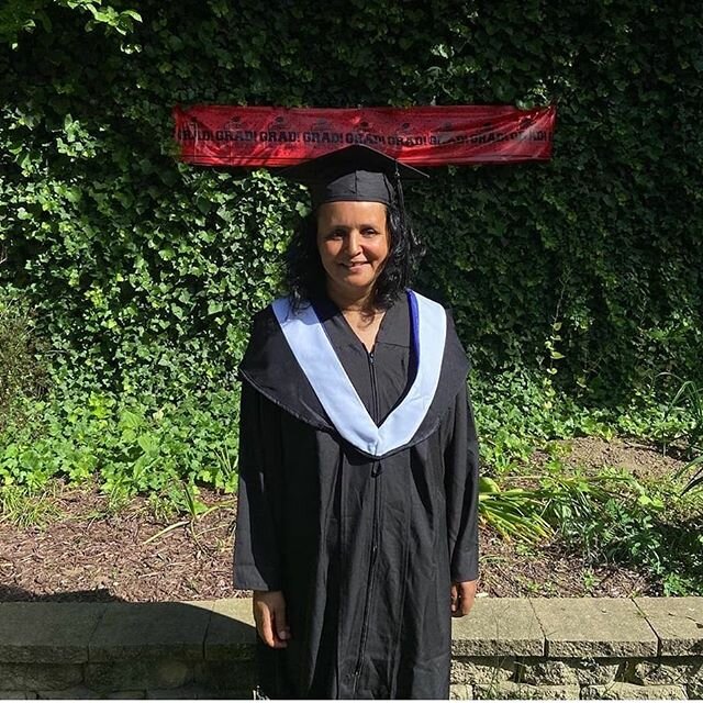 Graduation alert!

We are so proud of Rahel Zewde, our director of children and family ministries! After years of taking courses while raising three children, coordinating children's ministry programs at a variety of Ethiopian churches, and of course