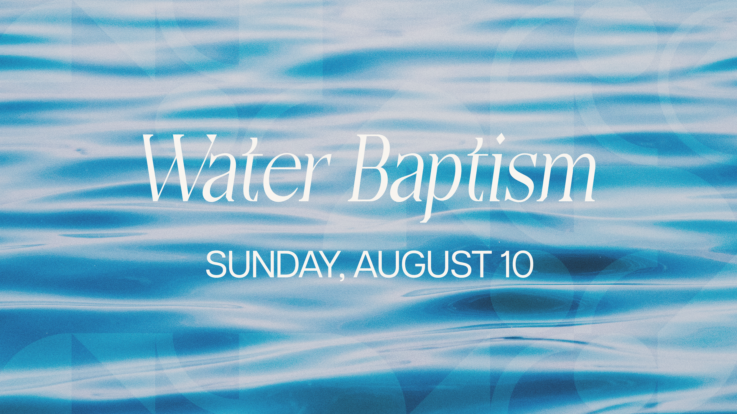 Water Baptism