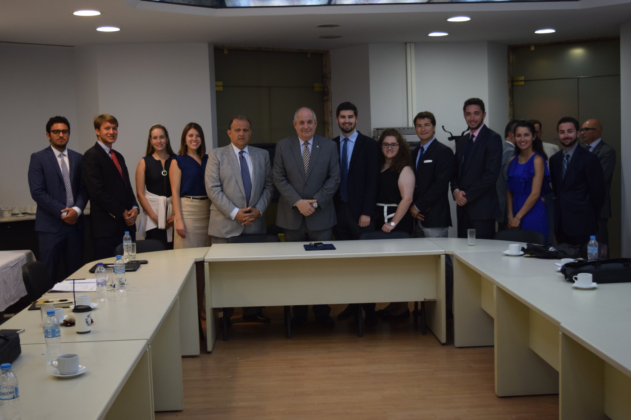  Deputy Foreign Minister Terens Quick engages students on how to keep the young diaspora connected to Greece. 