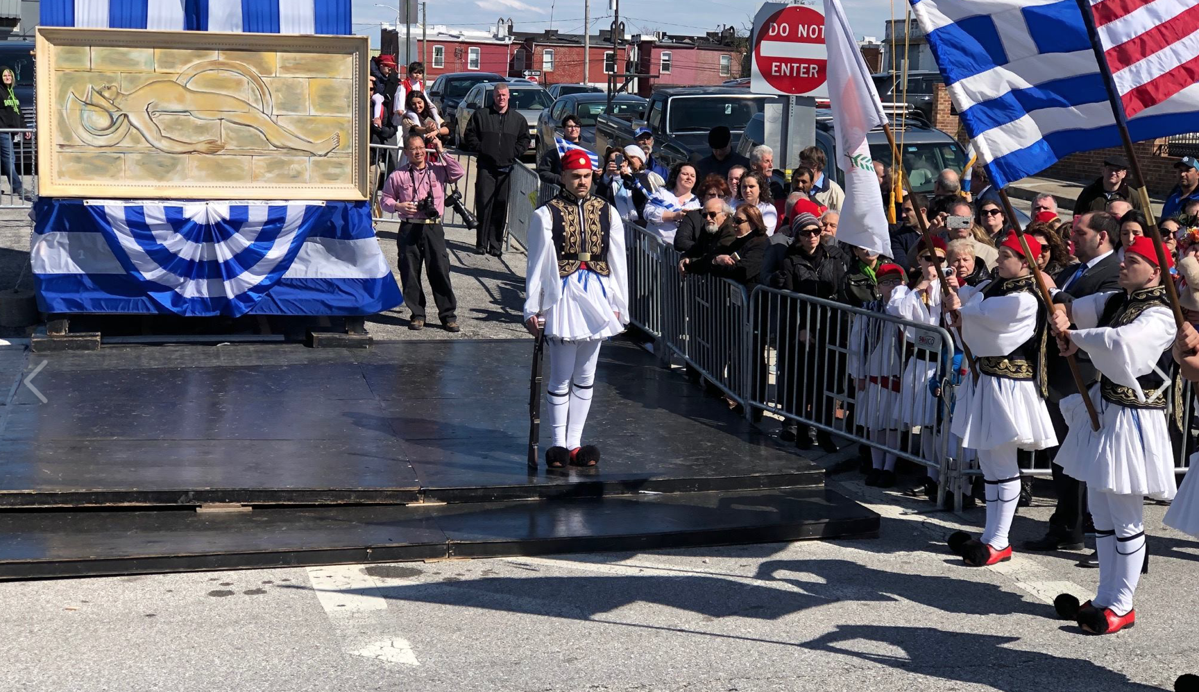 Scene from Baltimore Parade