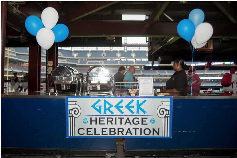  Greek food stand (courtesy of the Philadelphia Phillies) 