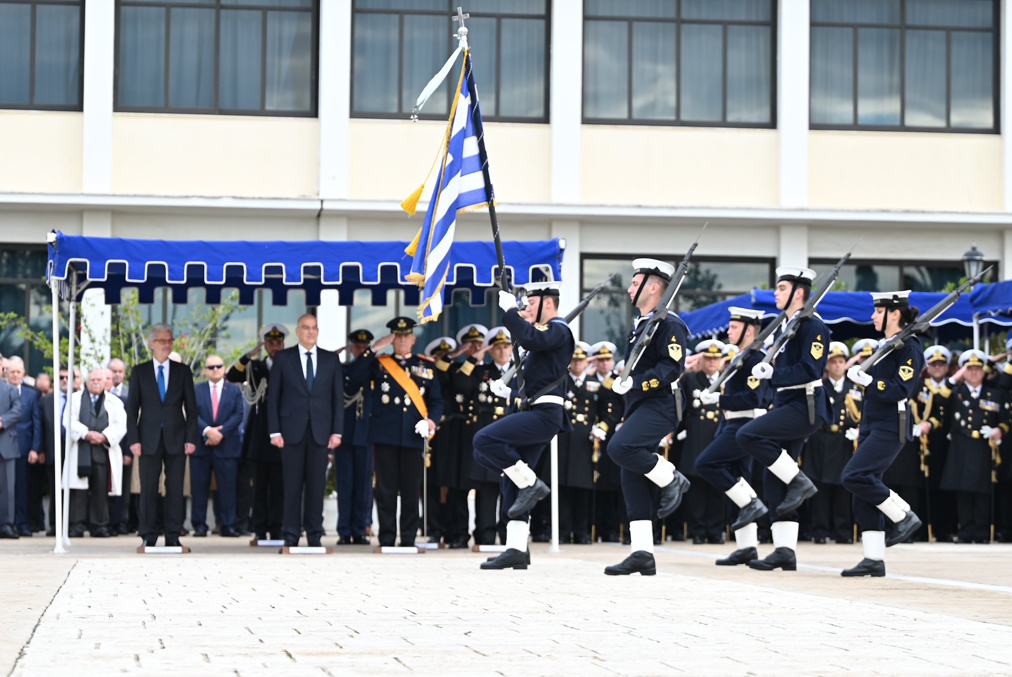 The Feast Day Celebration at the Hellenic Naval Academy of St. Nicholas, the Patron Saint and Protector of the Hellenic Navy.  