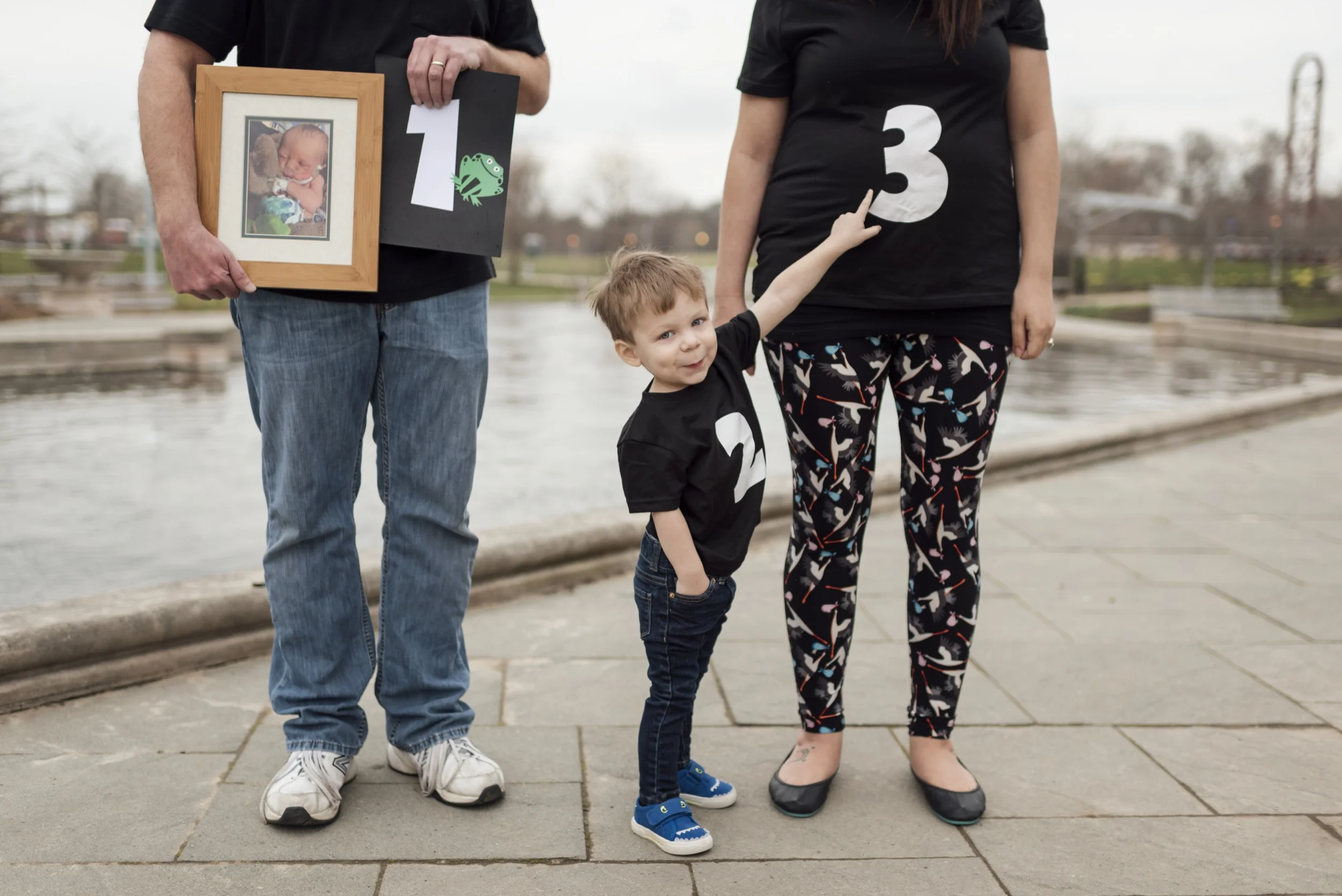 Expecting Baby 3 Pregnancy Announcement South Haven Michigan Photographers Dana Phillips Photography