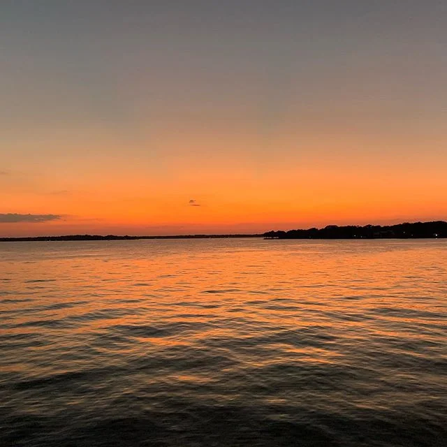 Orange sky over cedar creek TX #godsatexsin #sunset #lakelife #grateful