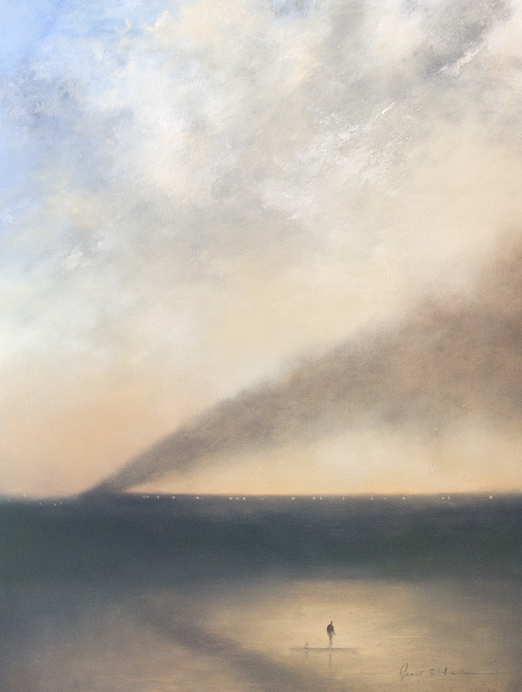 SOLD Passing Through - 36" x 48" - oil on panel