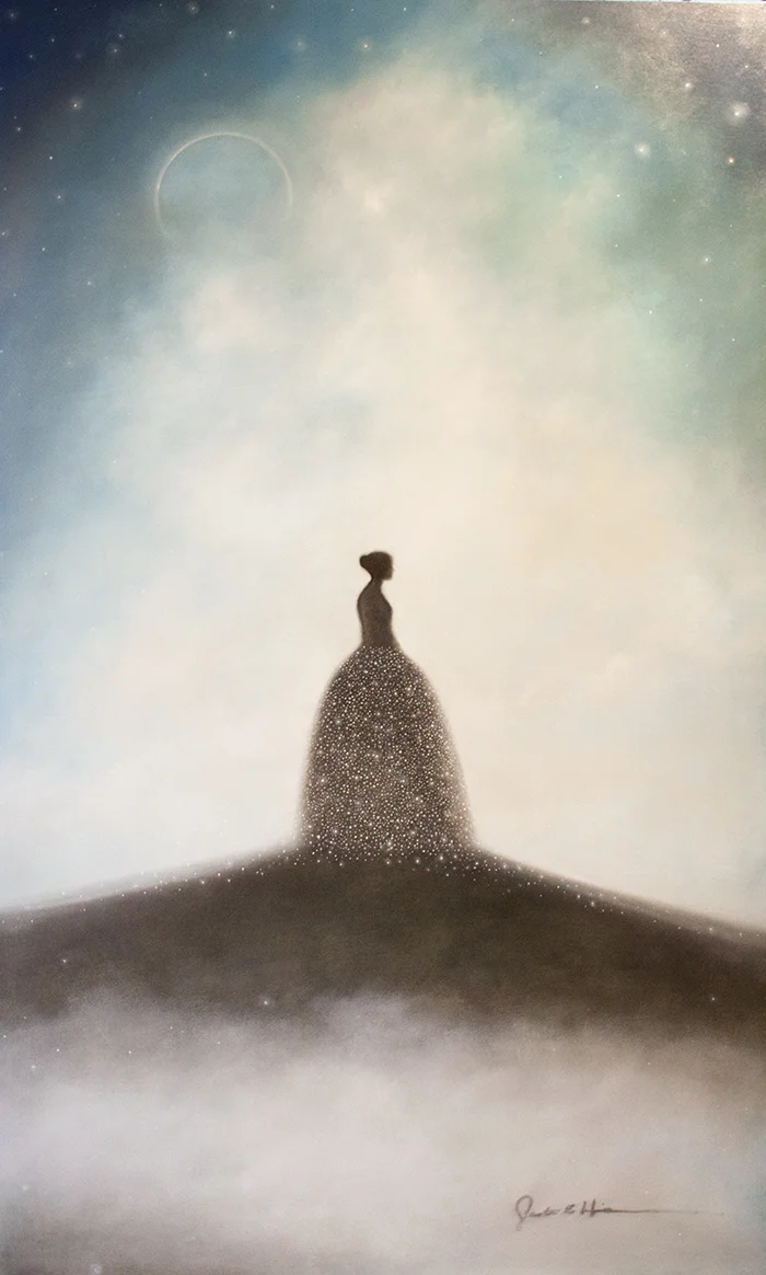 Eclipse - 36" x 60" - oil on panel