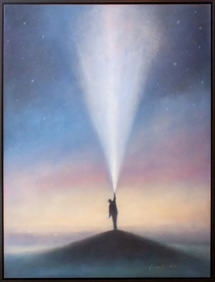 Scott Hill - Shine - 36" x 48"