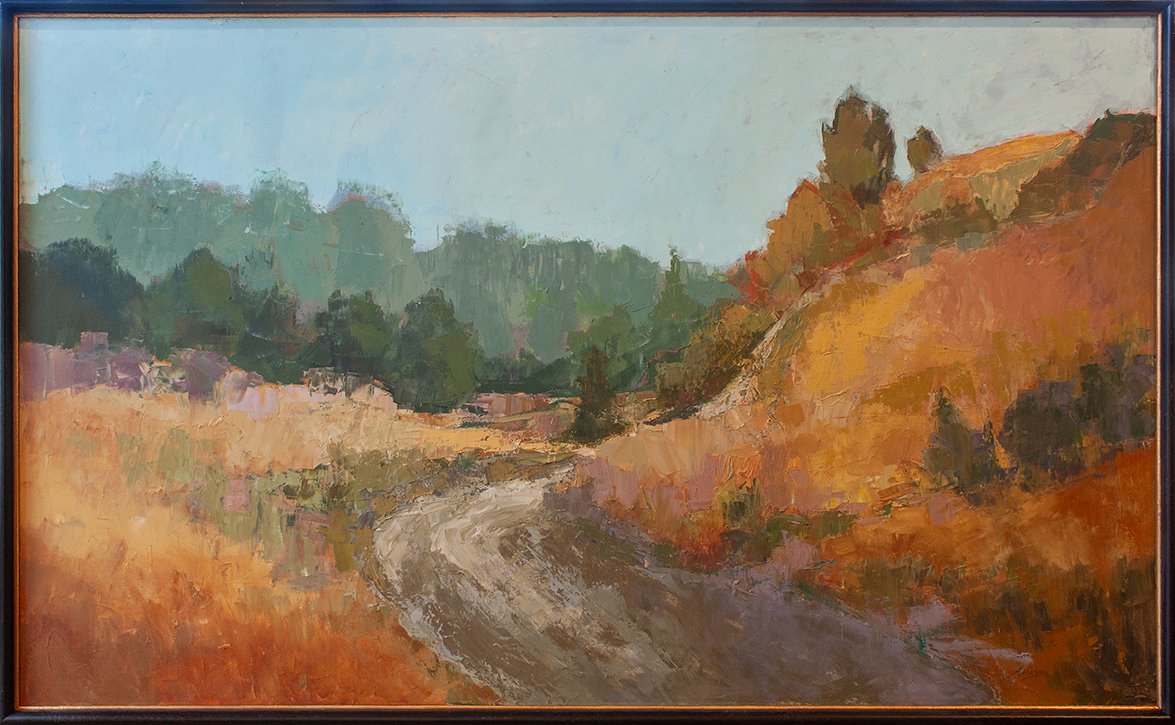 The Road Less Traveled - 60" x 36" - oil on canvas