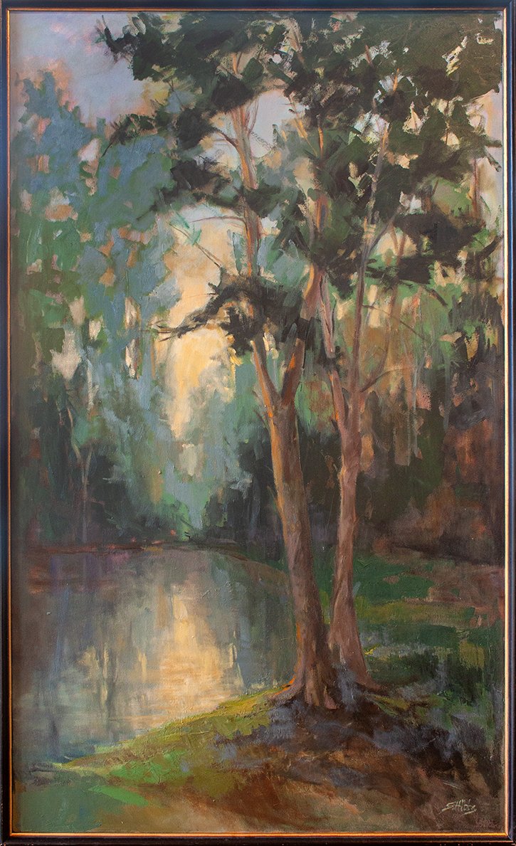 Cade's Cove - 36" x 60" - oil on canvas