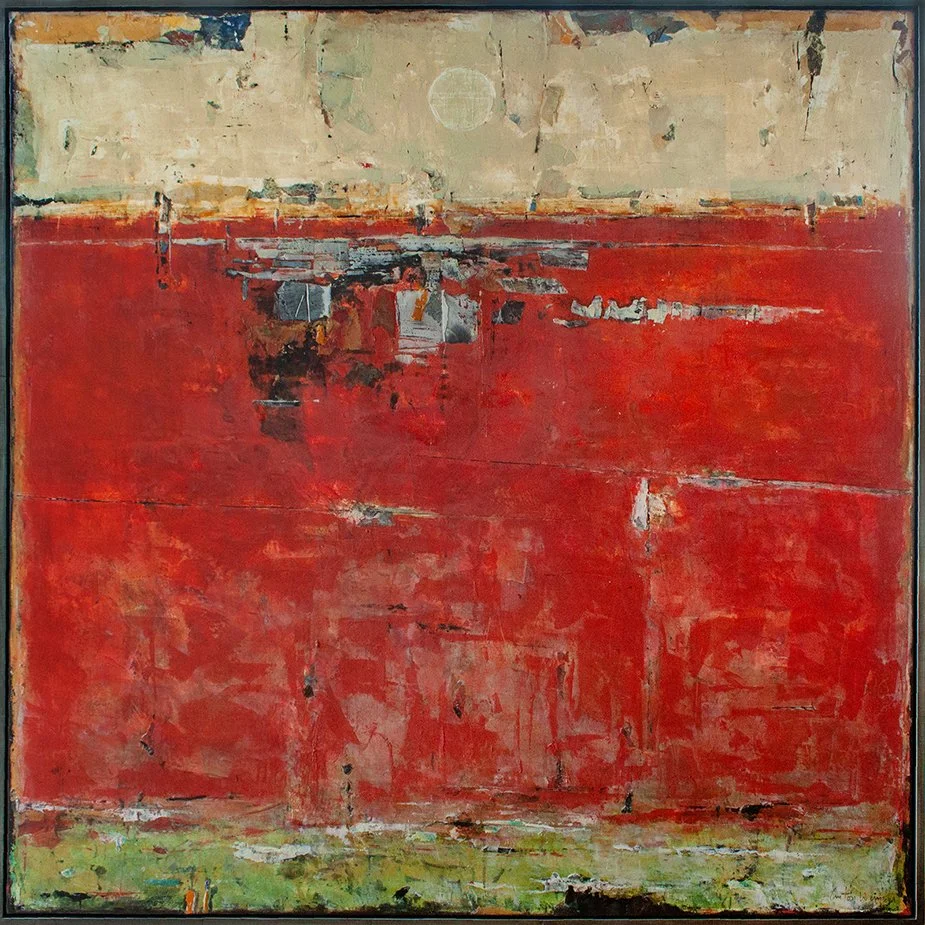 Eminence 09 - 60" x 60" - mixed media on canvas