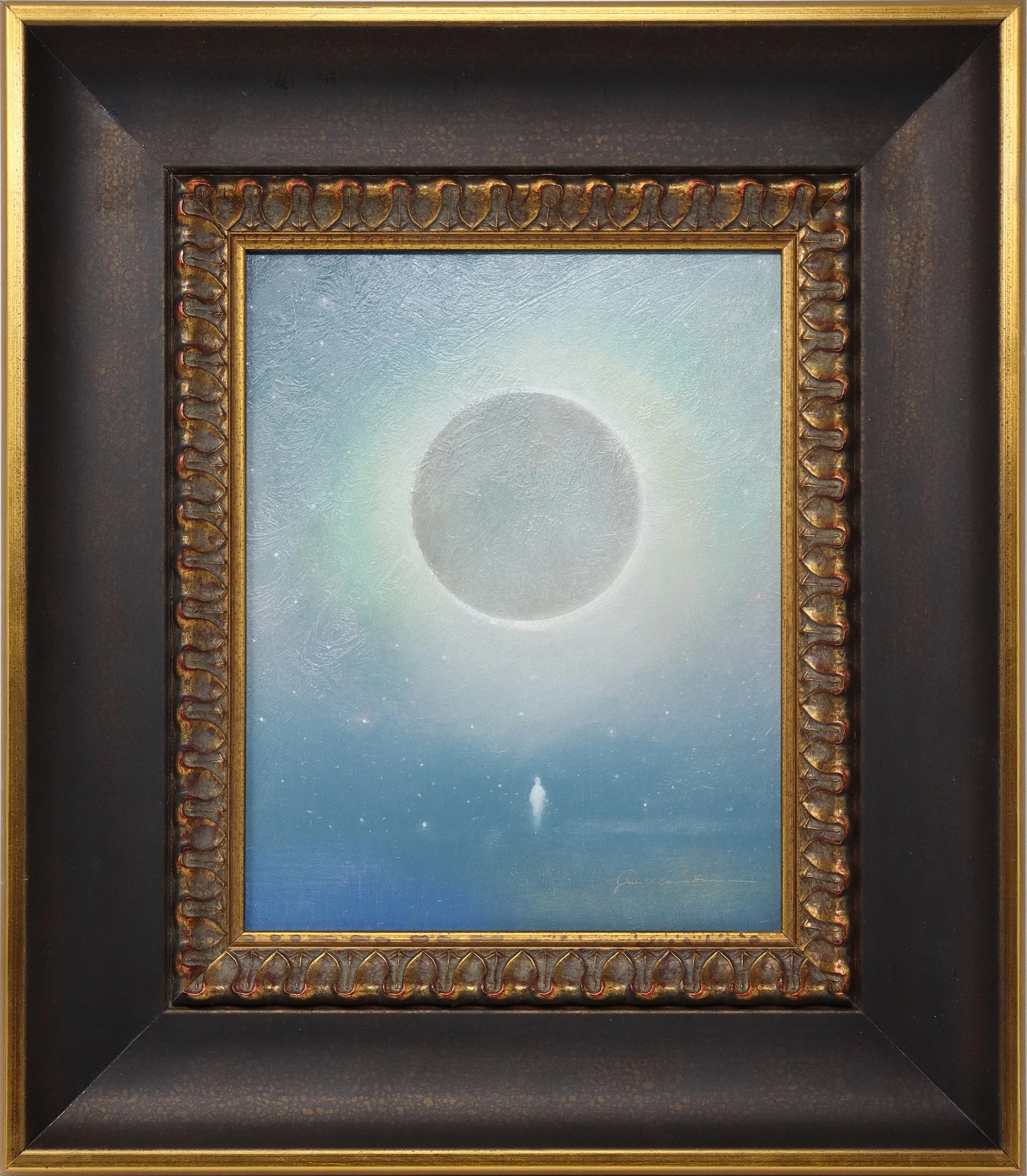 Eclipse - 10"x8" - oil on panel